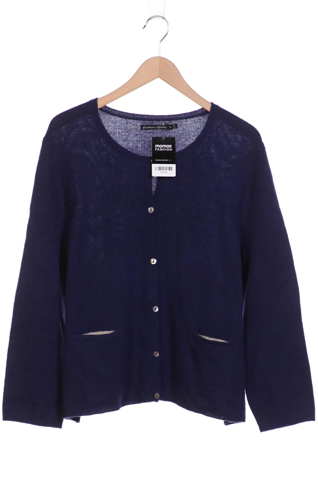 

Gudrun Sjödén Damen Strickjacke, marineblau, Gr. 46