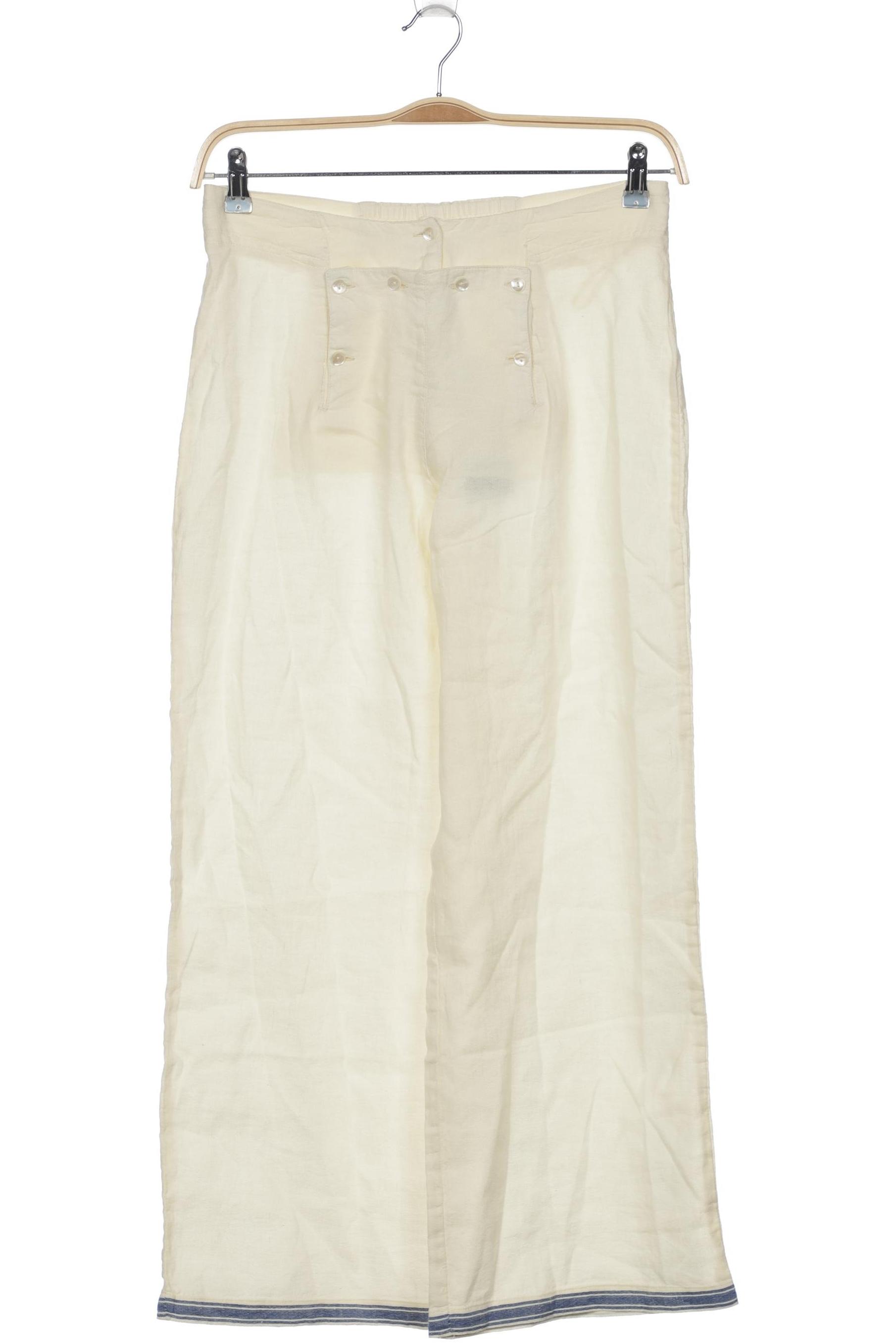 

Gudrun Sjödén Damen Stoffhose, cremeweiß, Gr. 0