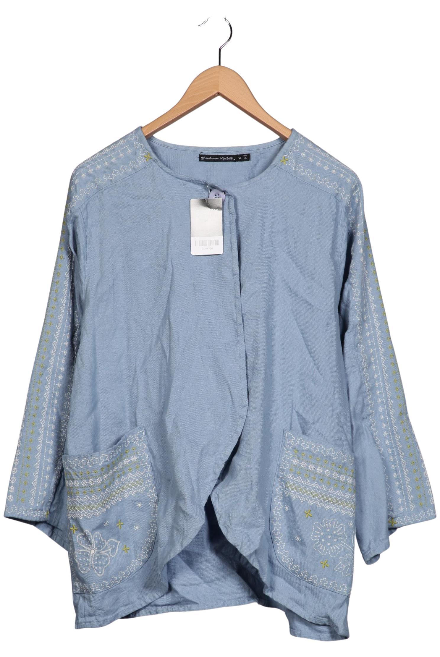 

Gudrun Sjödén Damen Strickjacke, hellblau, Gr. 44