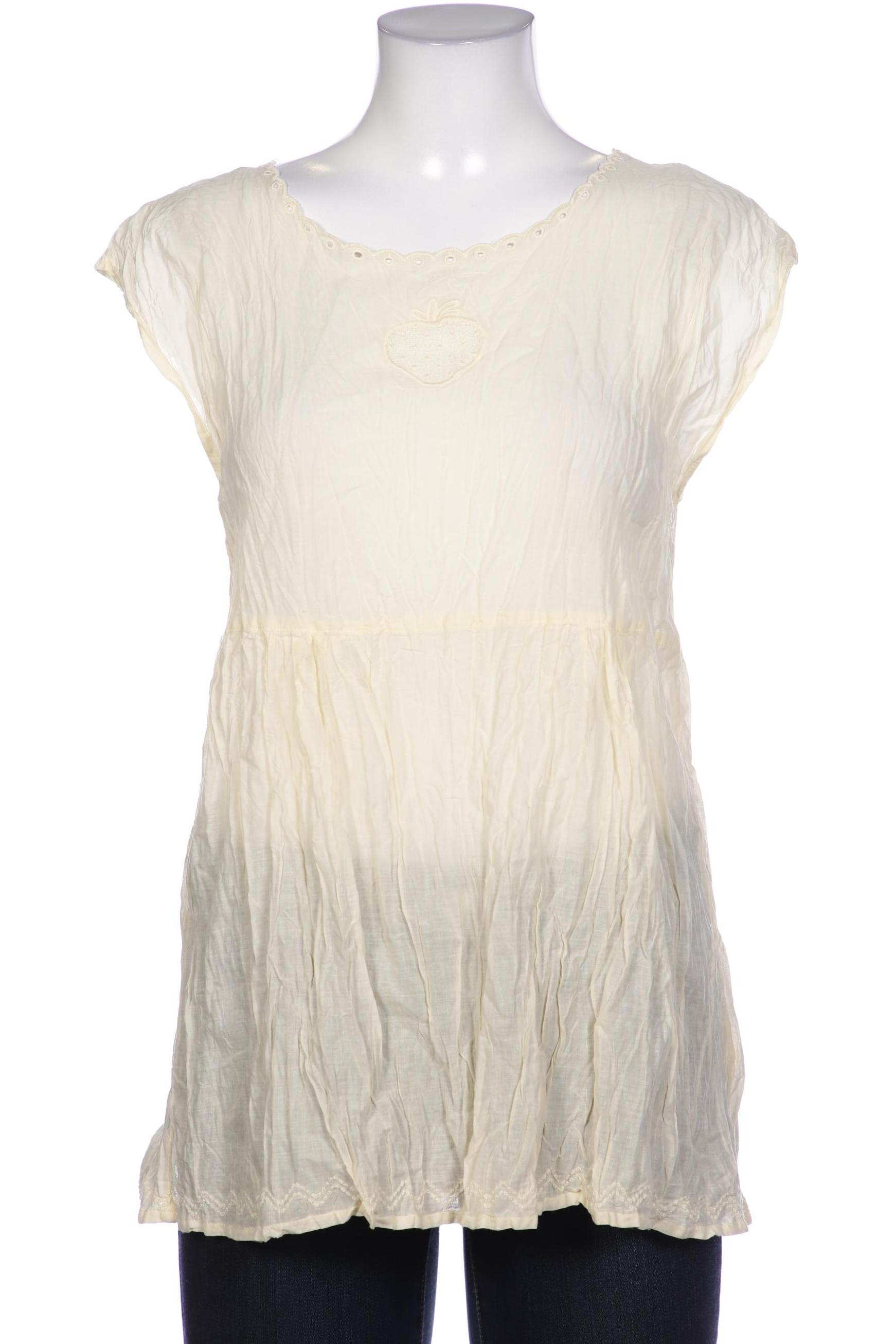

Gudrun Sjödén Damen Bluse, cremeweiß, Gr. 38