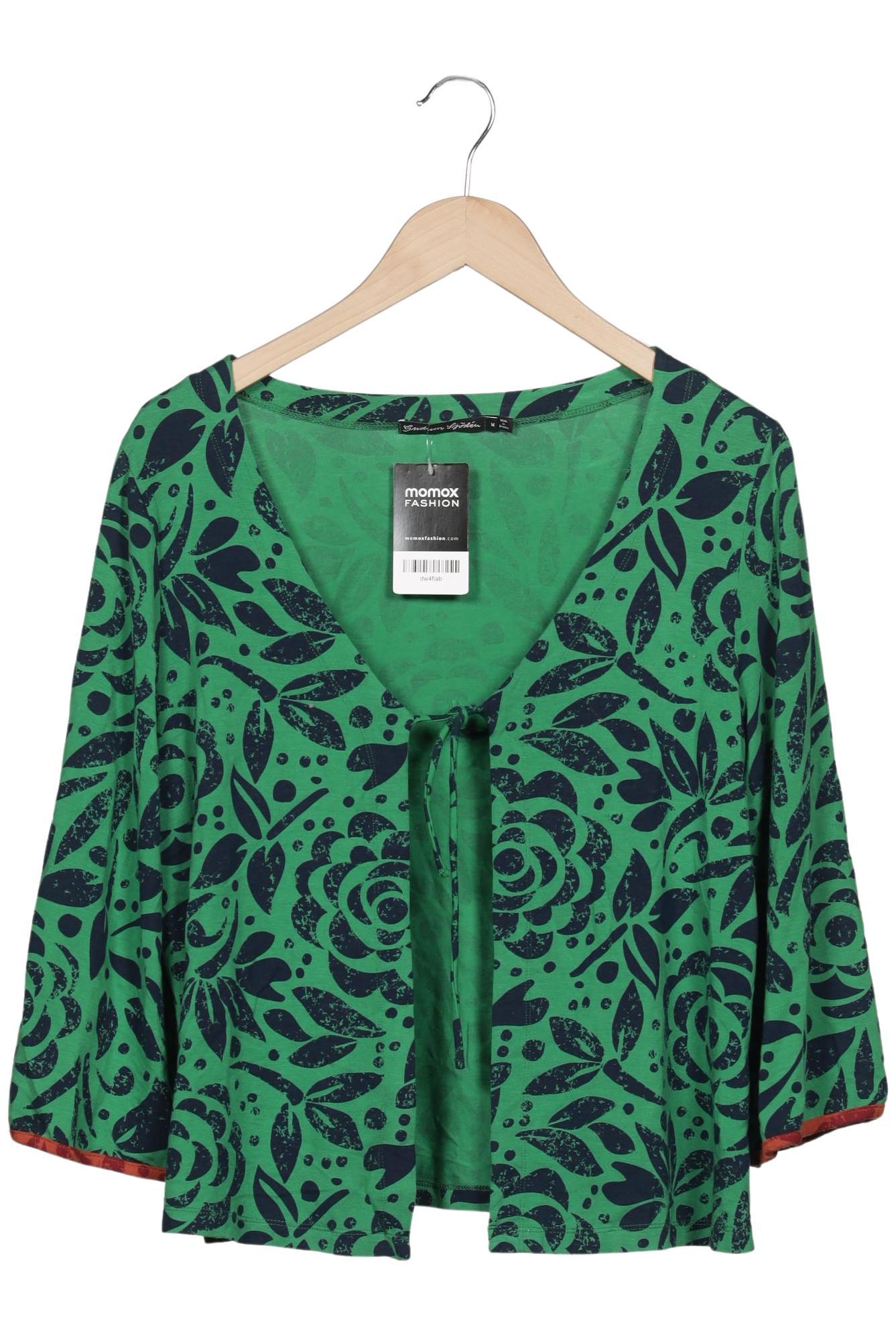 

Gudrun Sjödén Damen Strickjacke, grün, Gr. 38