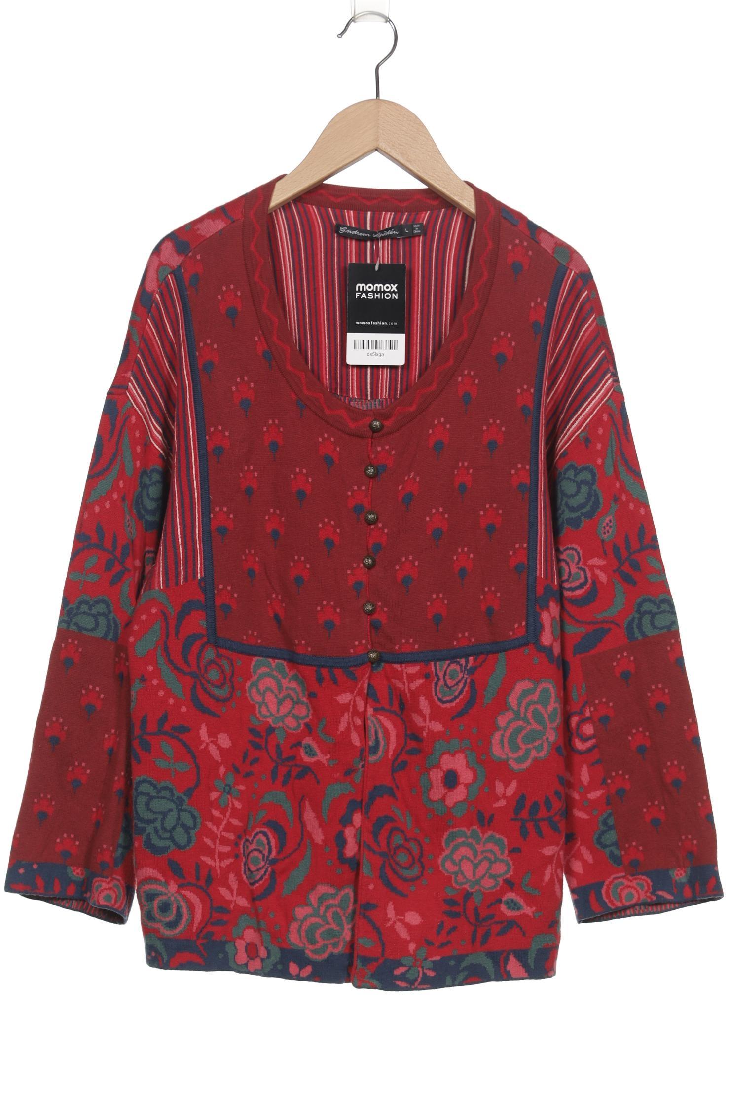 

Gudrun Sjödén Damen Strickjacke, rot, Gr. 42