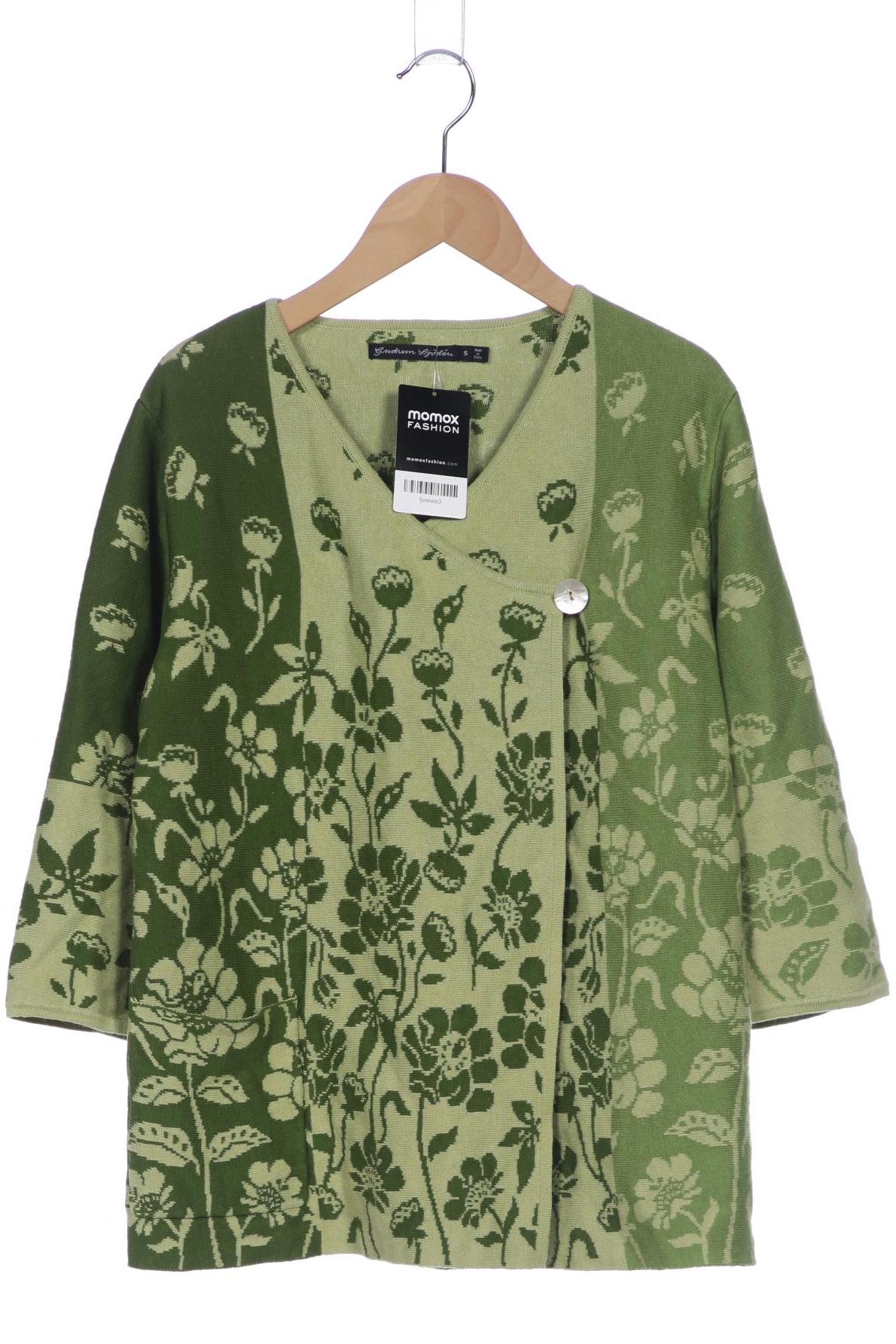 

Gudrun Sjödén Damen Strickjacke, grün, Gr. 36