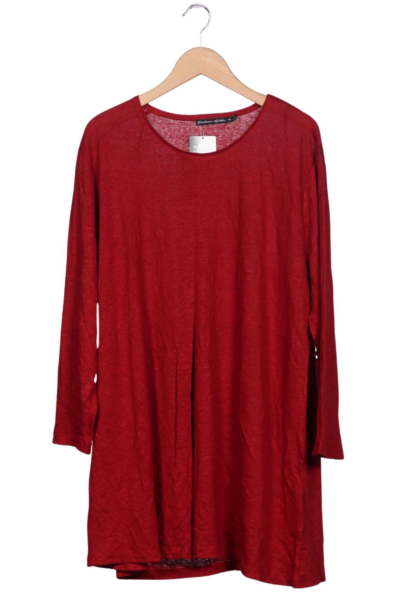

Gudrun Sjödén Damen Langarmshirt, rot, Gr. 46