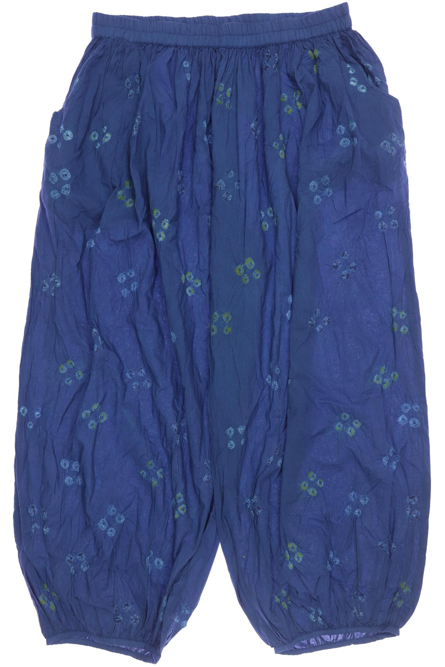 

Gudrun Sjödén Damen Stoffhose, blau, Gr. 0