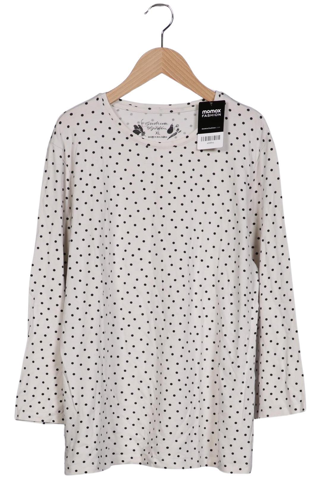 

Gudrun Sjödén Damen Langarmshirt, cremeweiß, Gr. 44