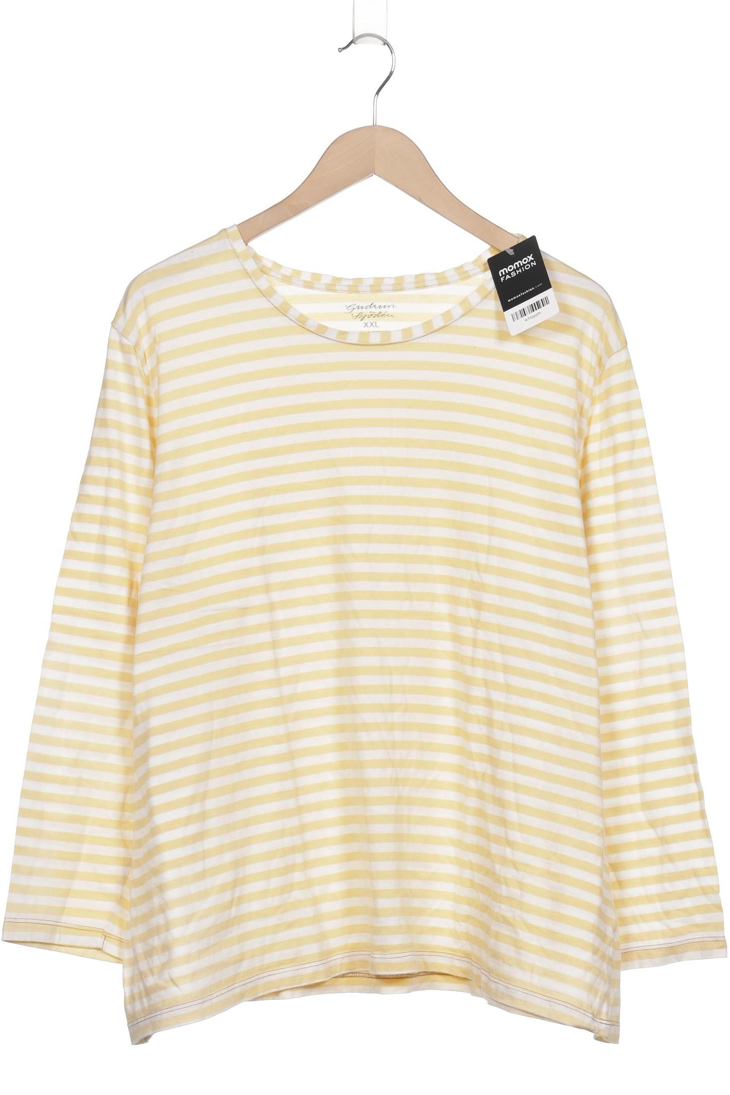 

Gudrun Sjödén Damen Langarmshirt, gelb, Gr. 46