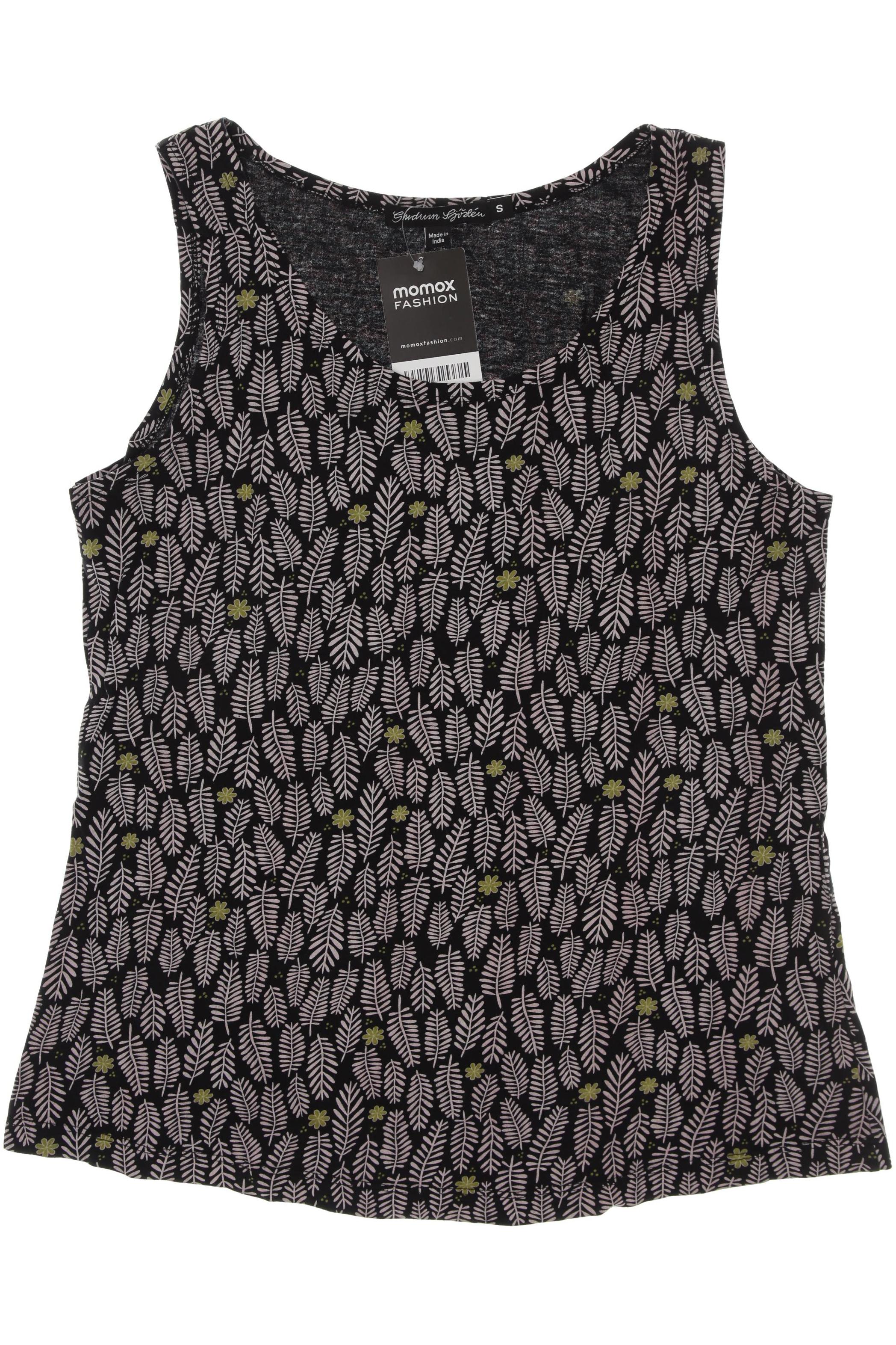 

Gudrun Sjödén Damen Top, schwarz, Gr. 36