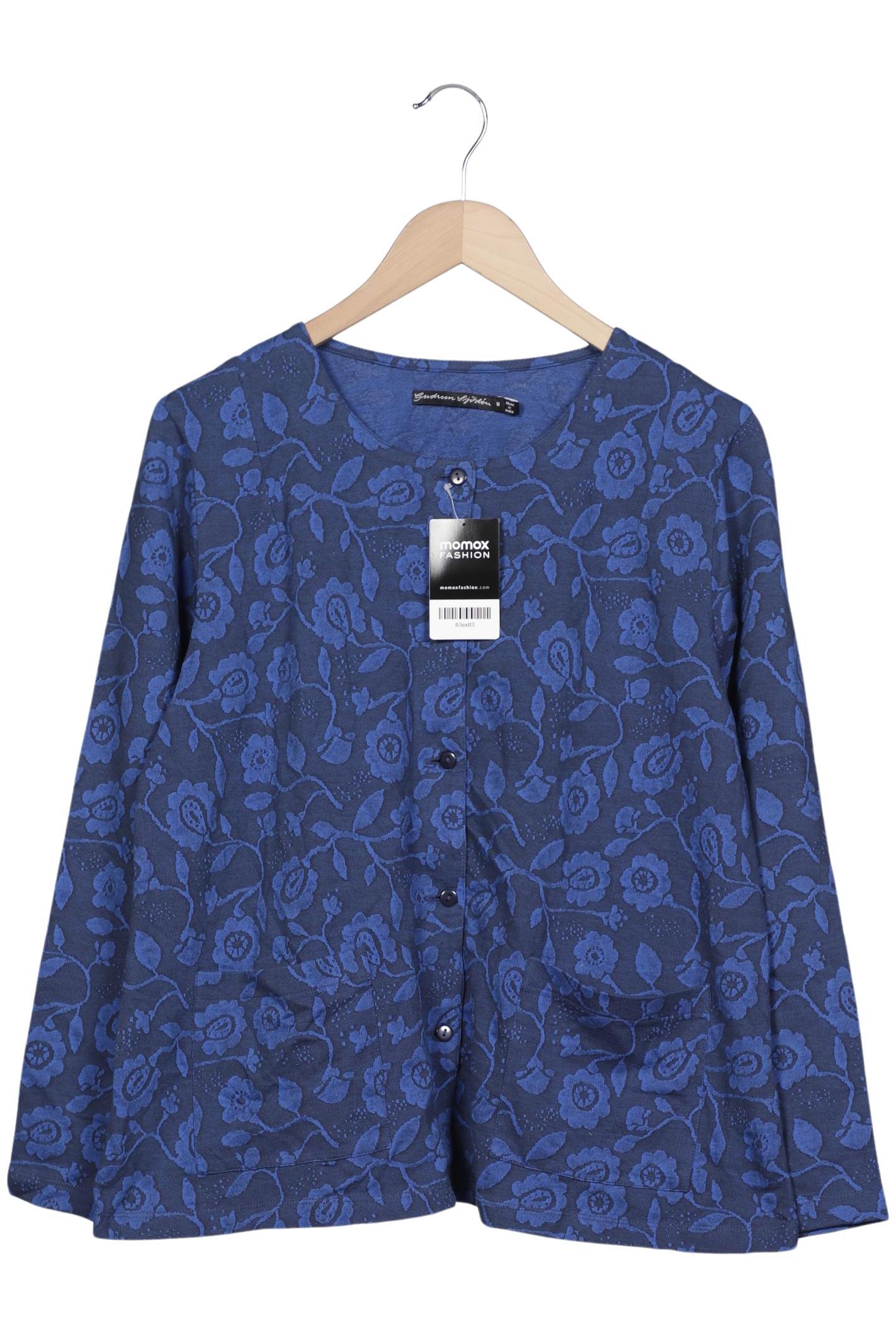 

Gudrun Sjödén Damen Strickjacke, blau, Gr. 38