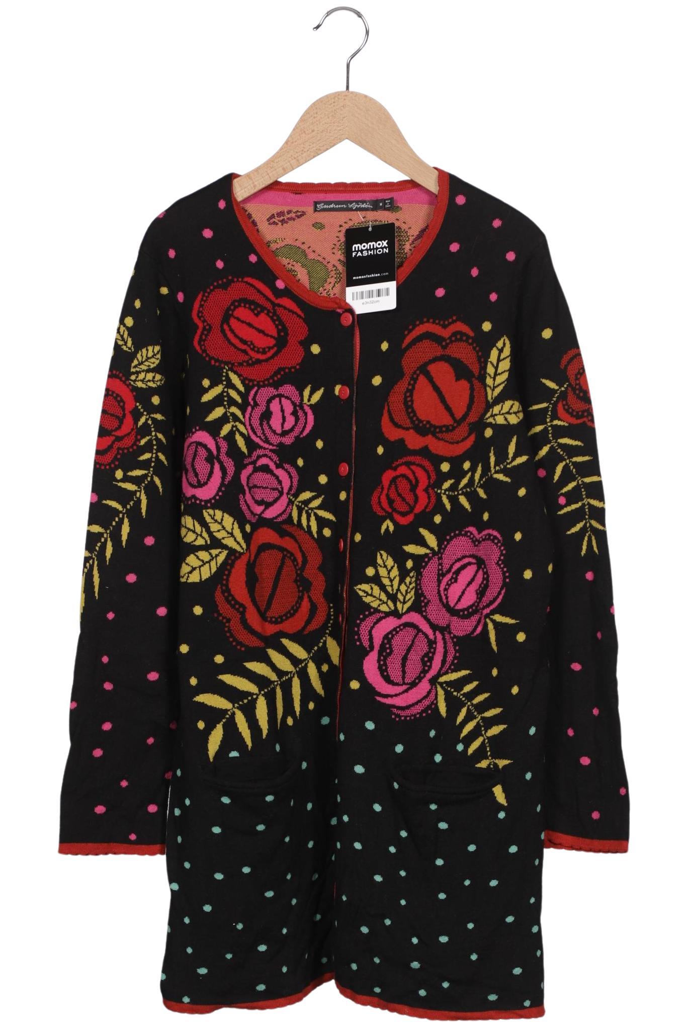

Gudrun Sjödén Damen Strickjacke, schwarz, Gr. 38