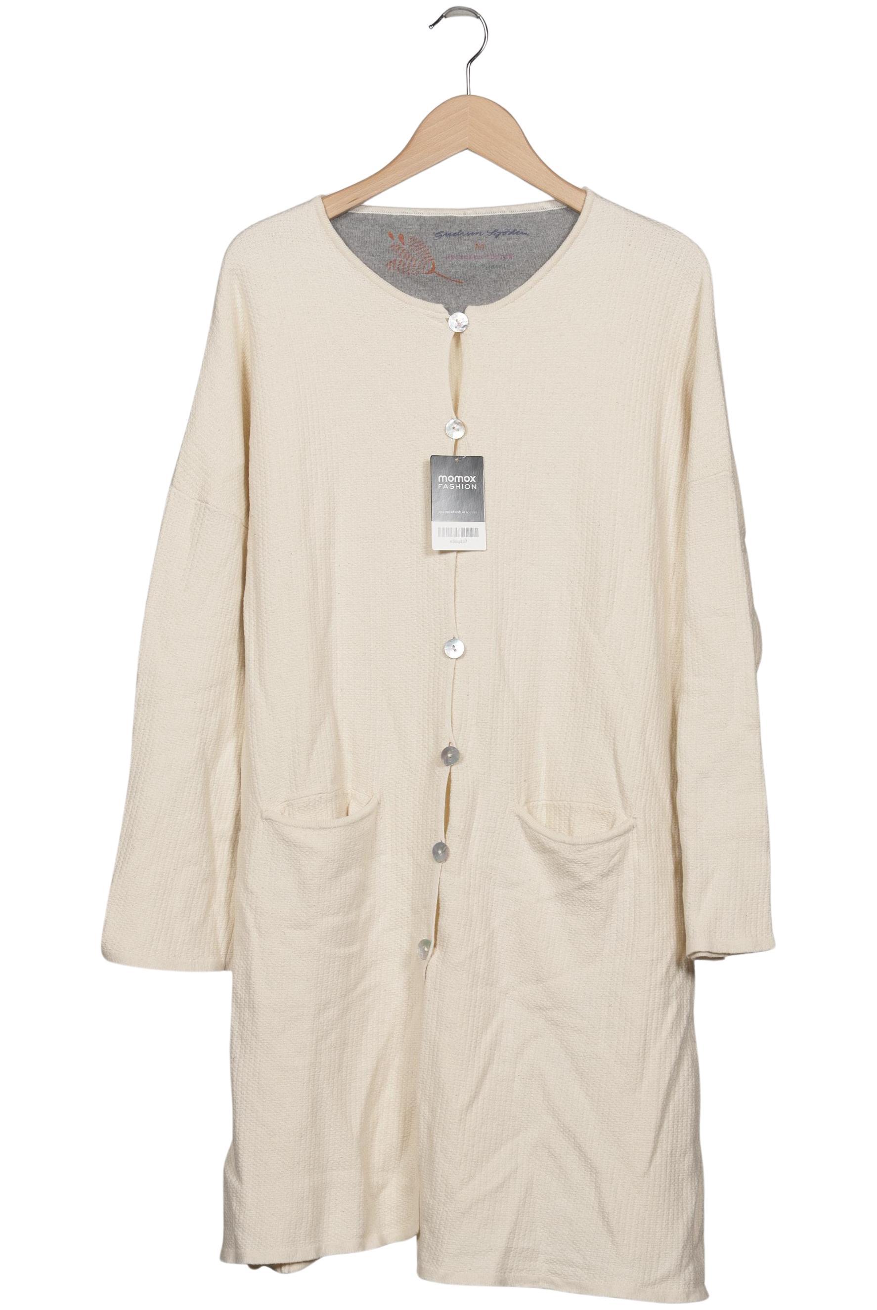 

Gudrun Sjödén Damen Strickjacke, cremeweiß, Gr. 38