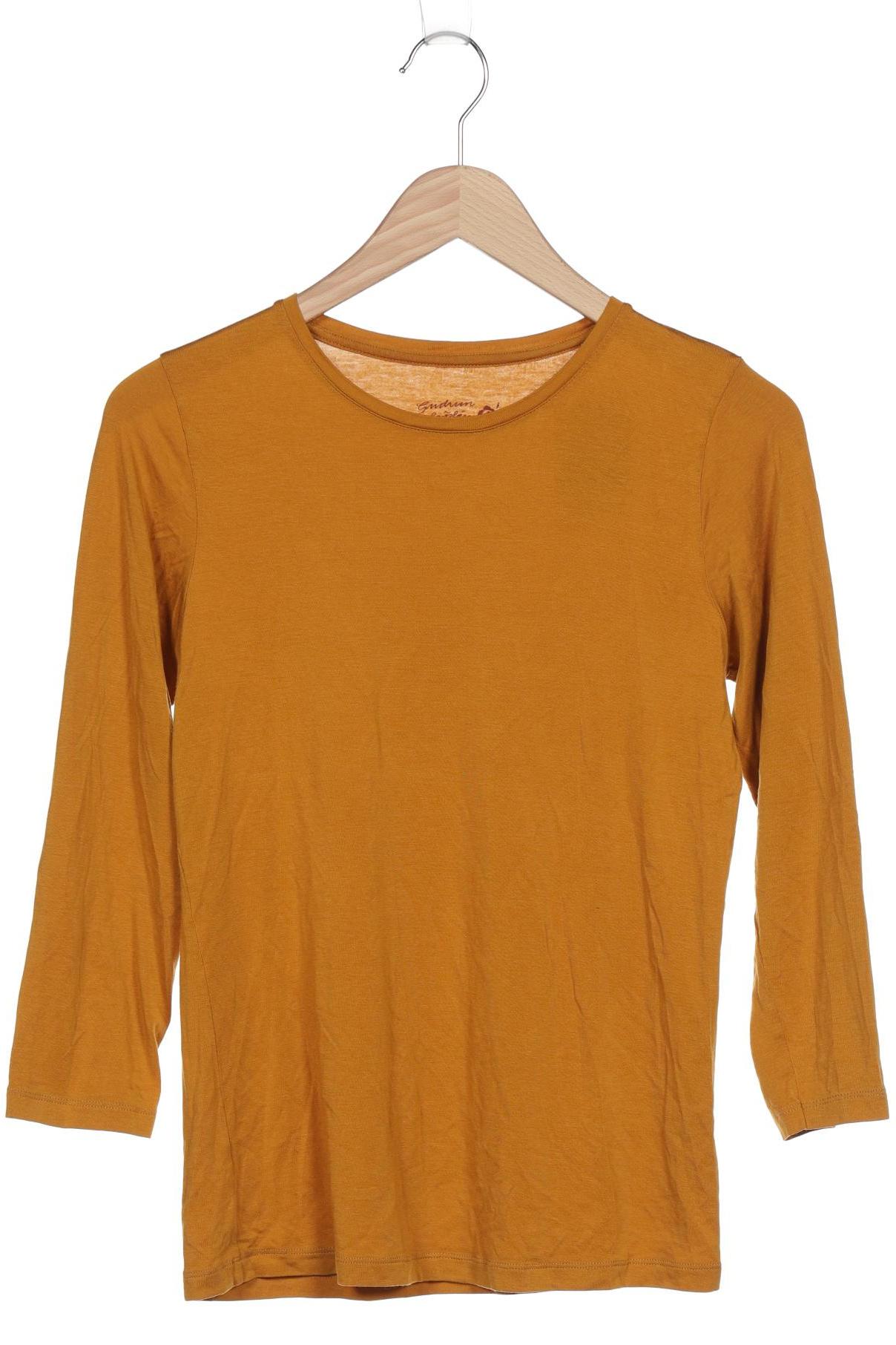 

Gudrun Sjödén Damen Langarmshirt, gelb, Gr. 36