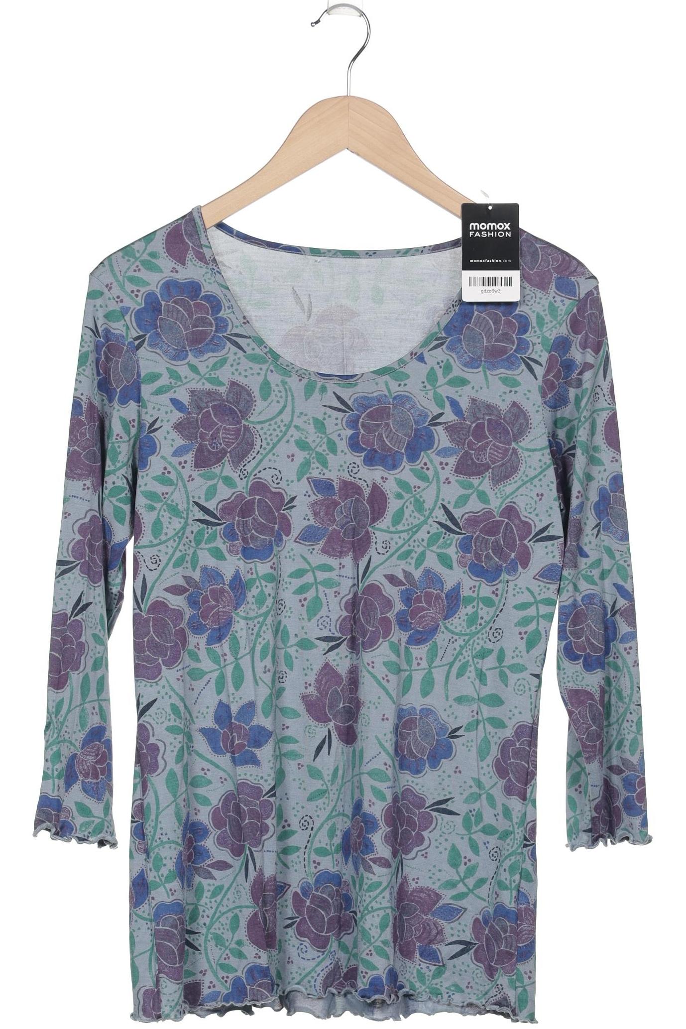 

Gudrun Sjödén Damen Langarmshirt, blau, Gr. 38
