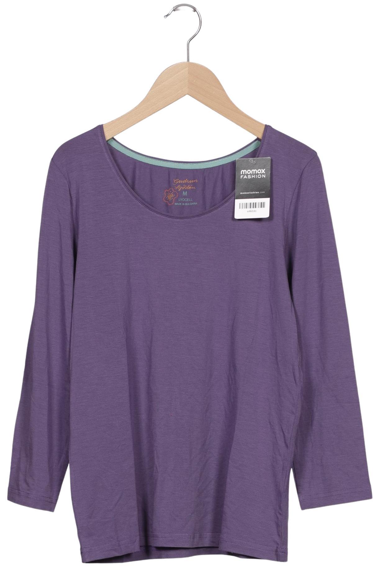 

Gudrun Sjödén Damen Langarmshirt, flieder, Gr. 38