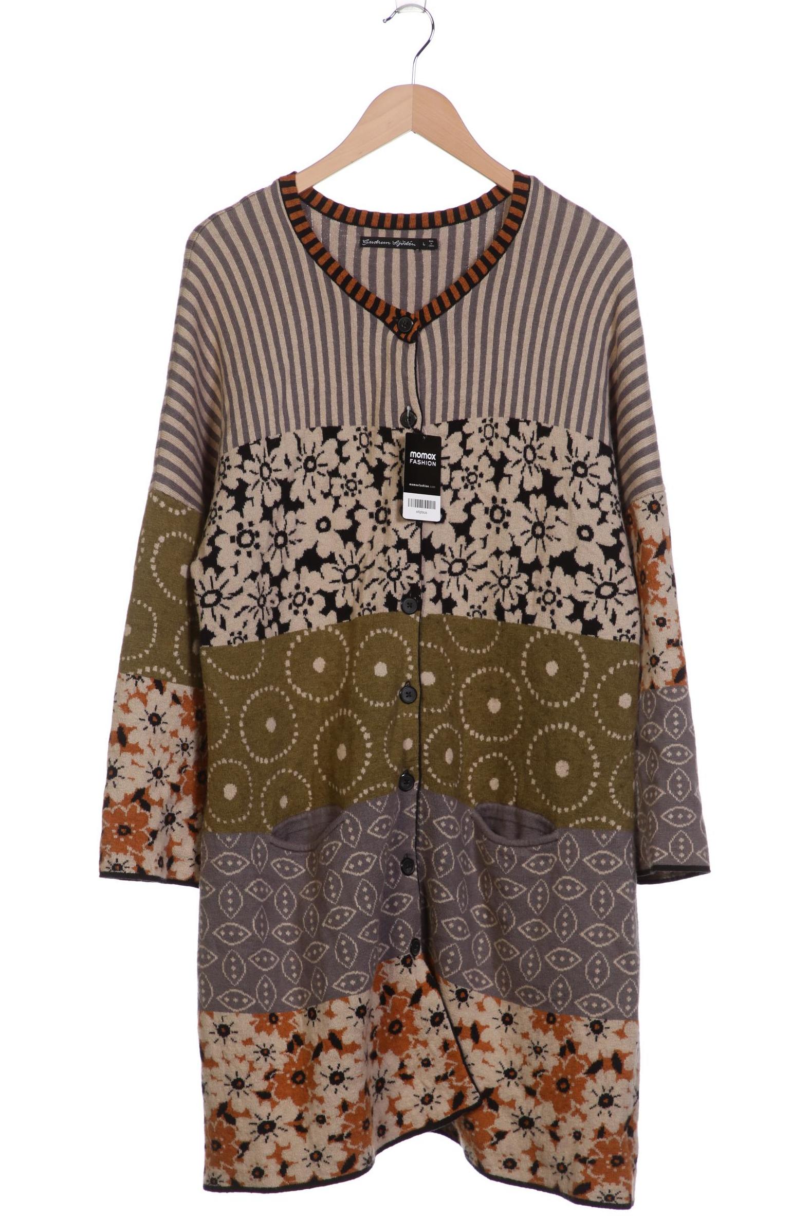 

Gudrun Sjödén Damen Strickjacke, beige, Gr. 42