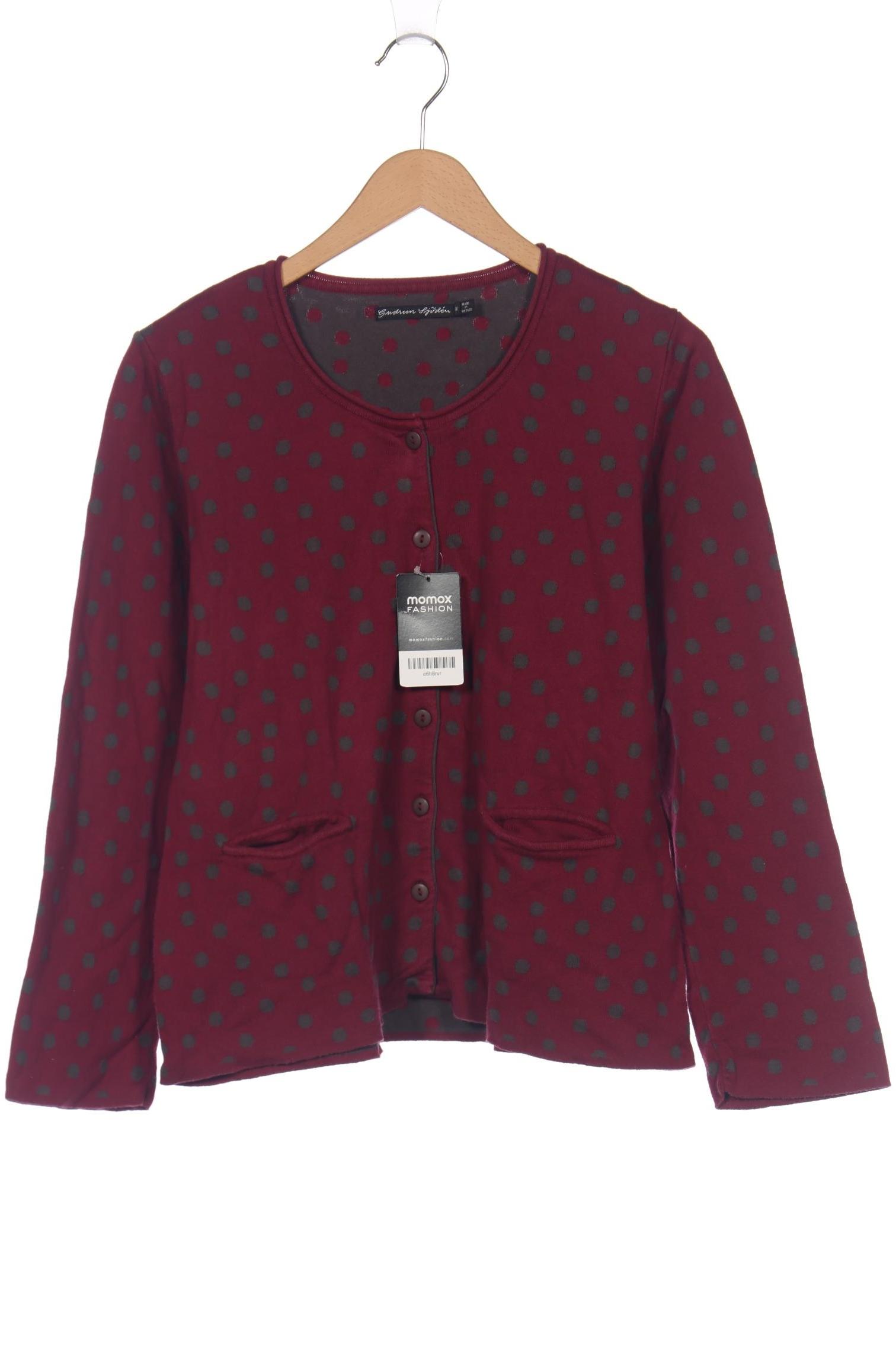 

Gudrun Sjödén Damen Strickjacke, bordeaux, Gr. 38