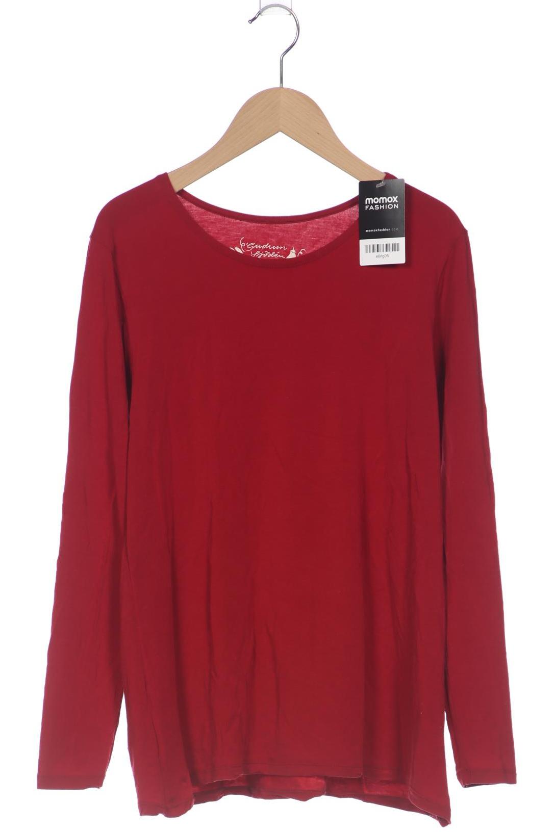 

Gudrun Sjödén Damen Langarmshirt, rot, Gr. 38