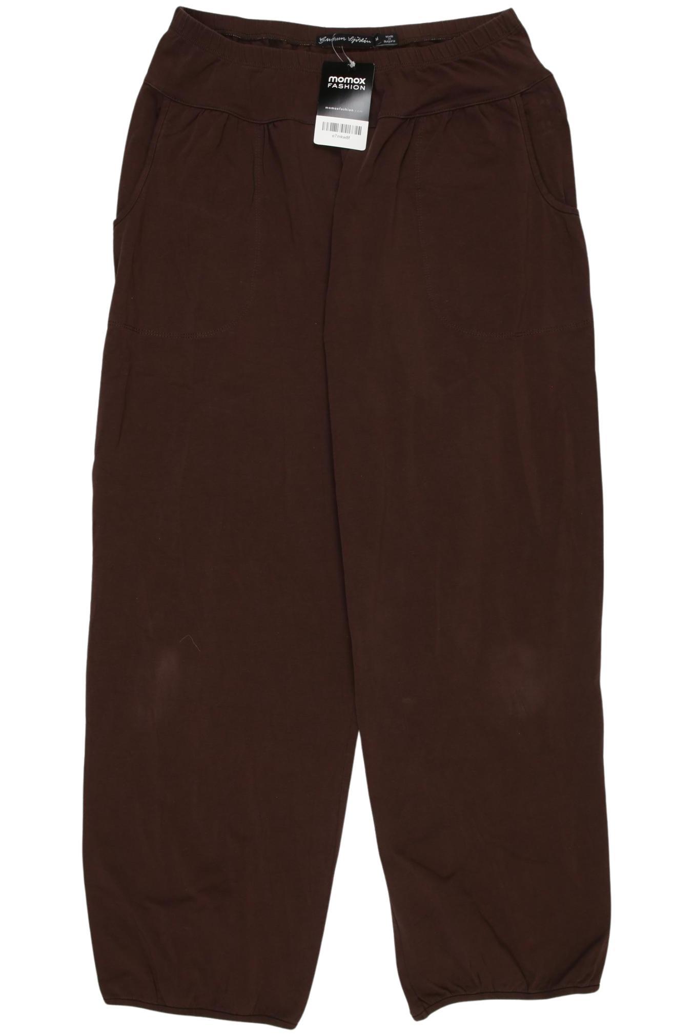 

Gudrun Sjödén Damen Stoffhose, braun, Gr. 0