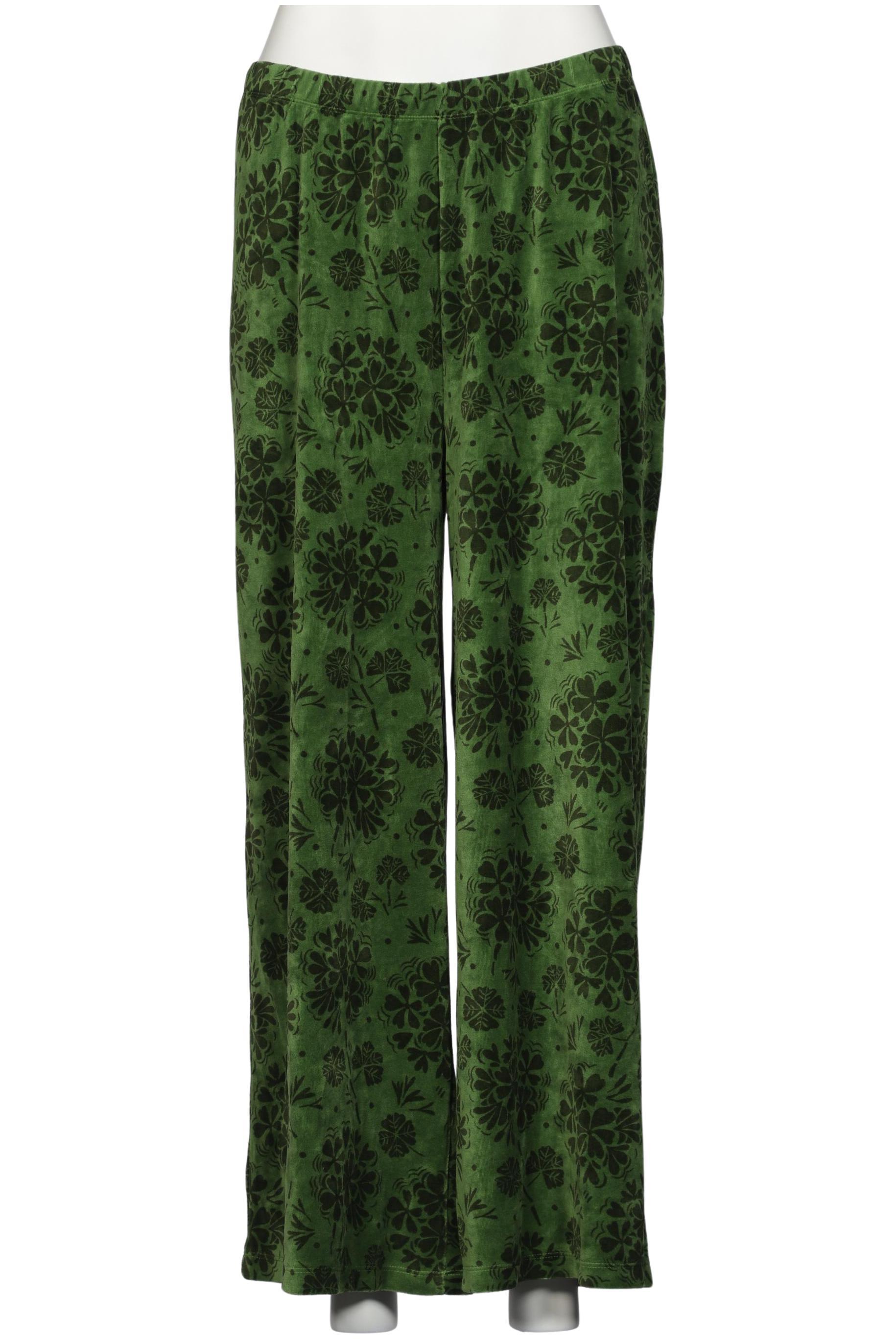 

Gudrun Sjödén Damen Stoffhose, grün, Gr. 0