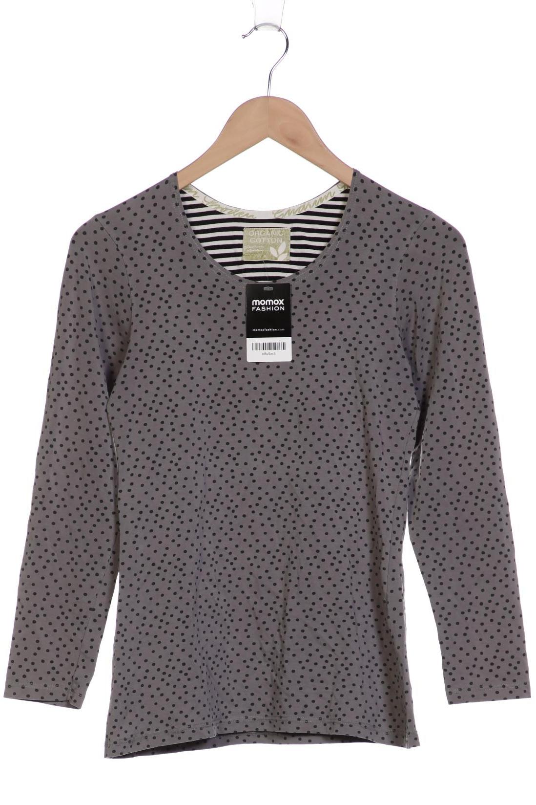 

Gudrun Sjödén Damen Langarmshirt, grau, Gr. 36