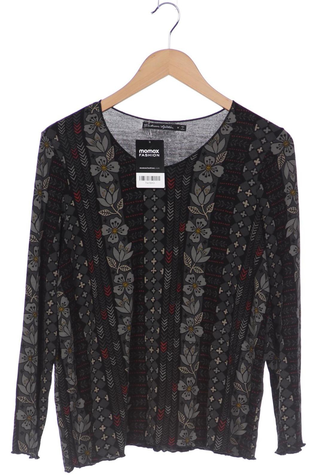 

Gudrun Sjödén Damen Langarmshirt, schwarz, Gr. 38