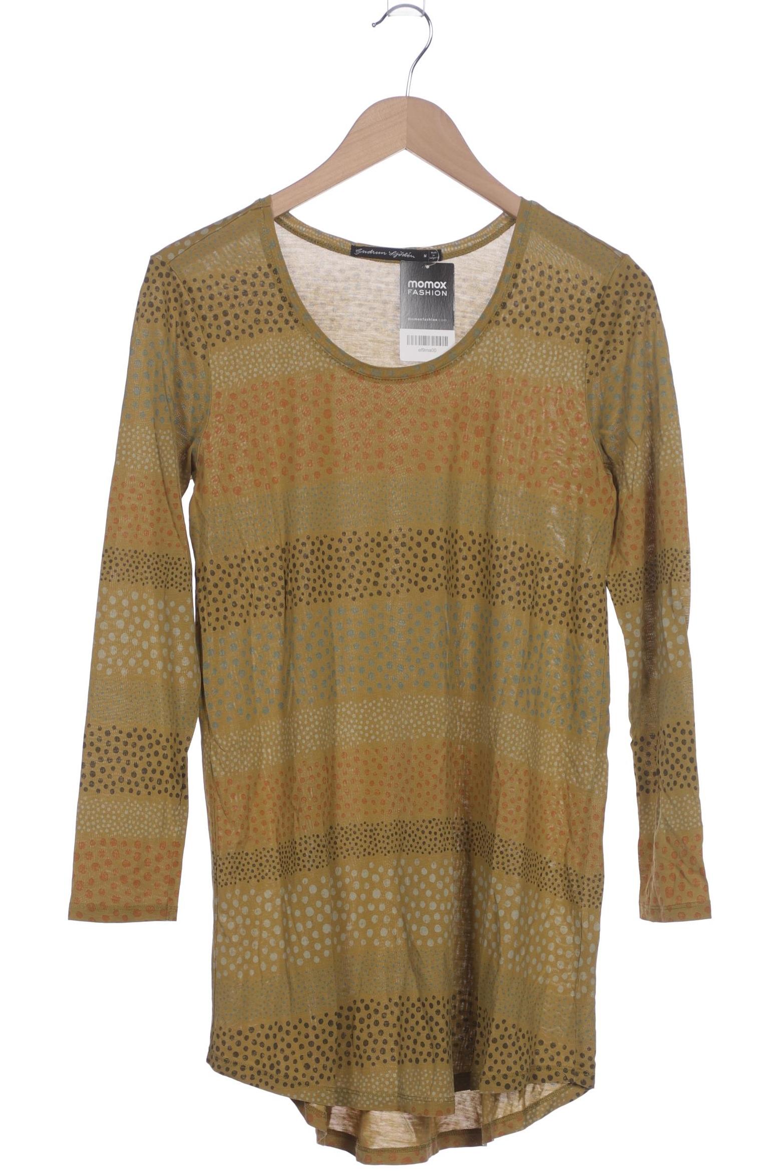 

Gudrun Sjödén Damen Langarmshirt, braun, Gr. 38