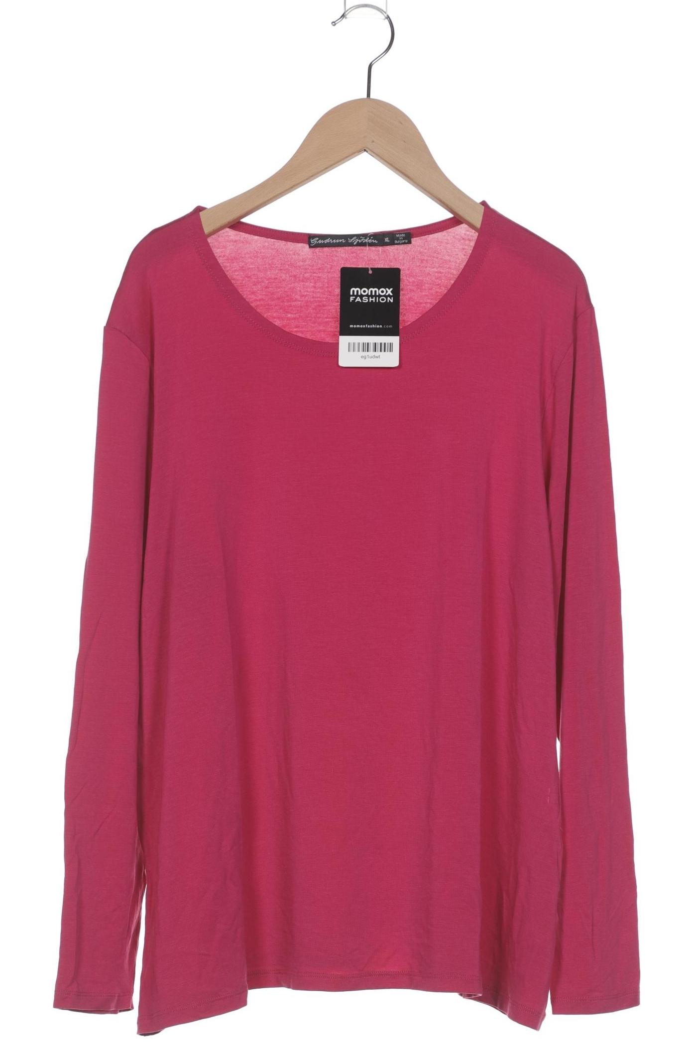 

Gudrun Sjödén Damen Langarmshirt, pink, Gr. 44