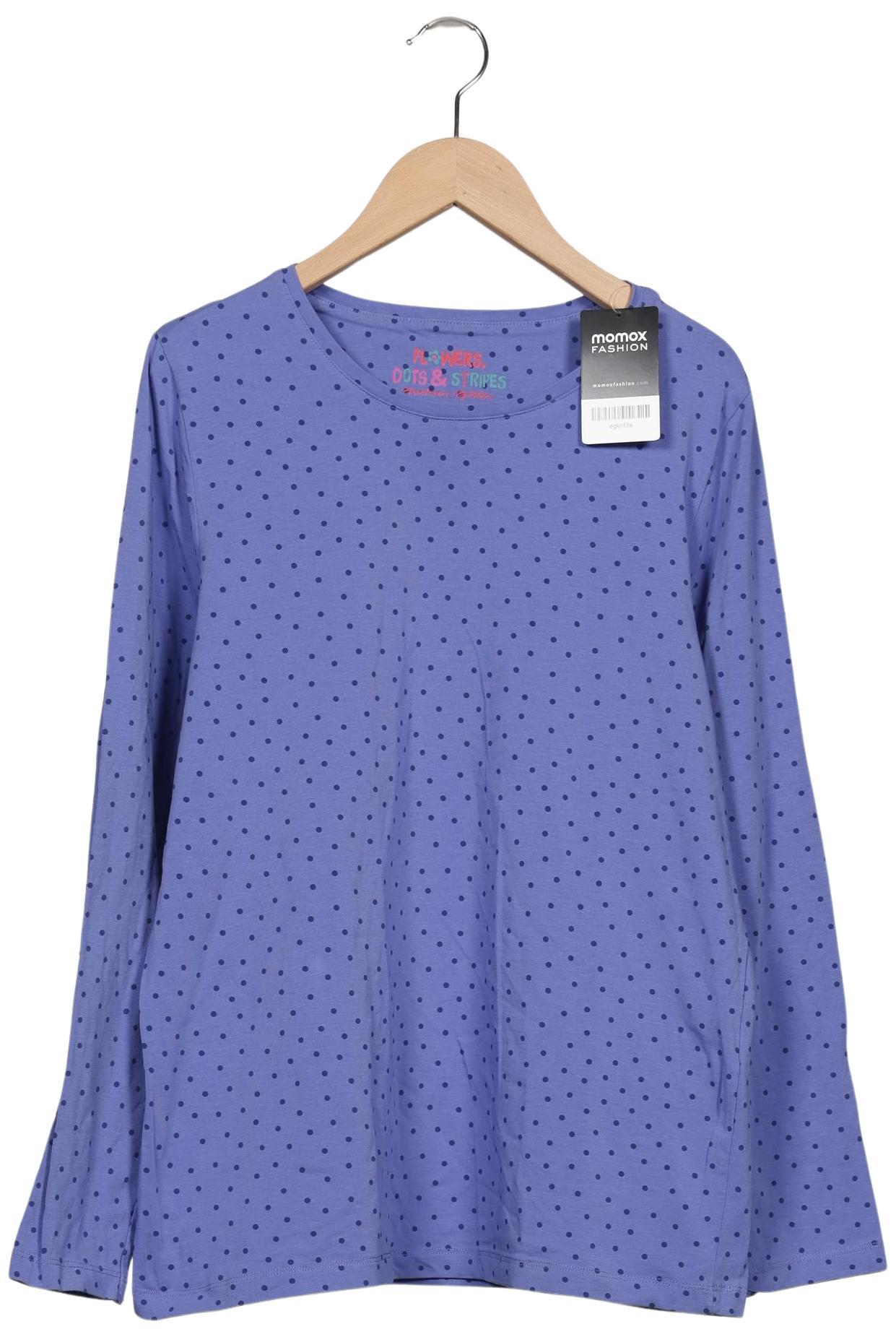 

Gudrun Sjödén Damen Langarmshirt, marineblau, Gr. 42
