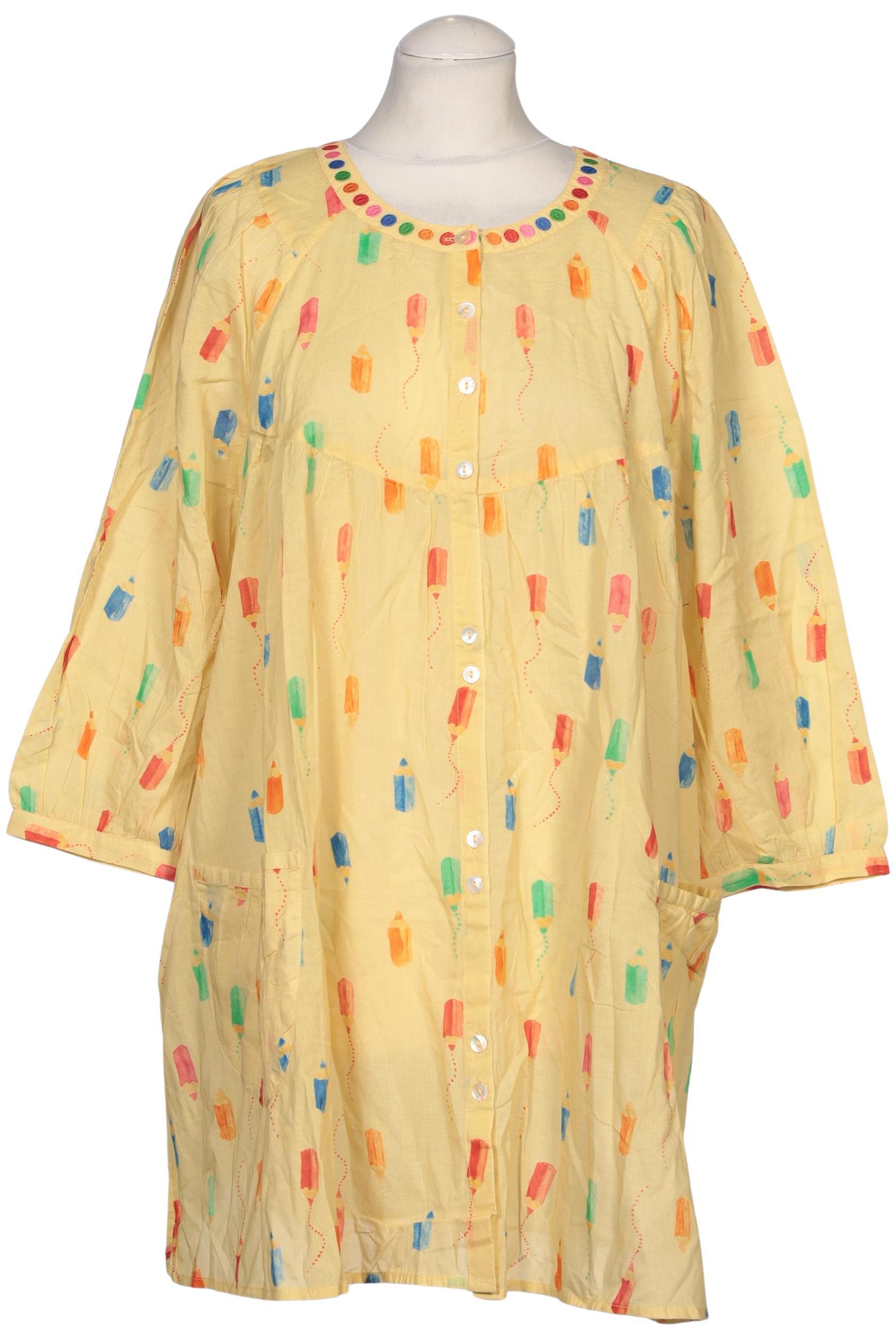 

Gudrun Sjödén Damen Bluse, gelb, Gr. 38