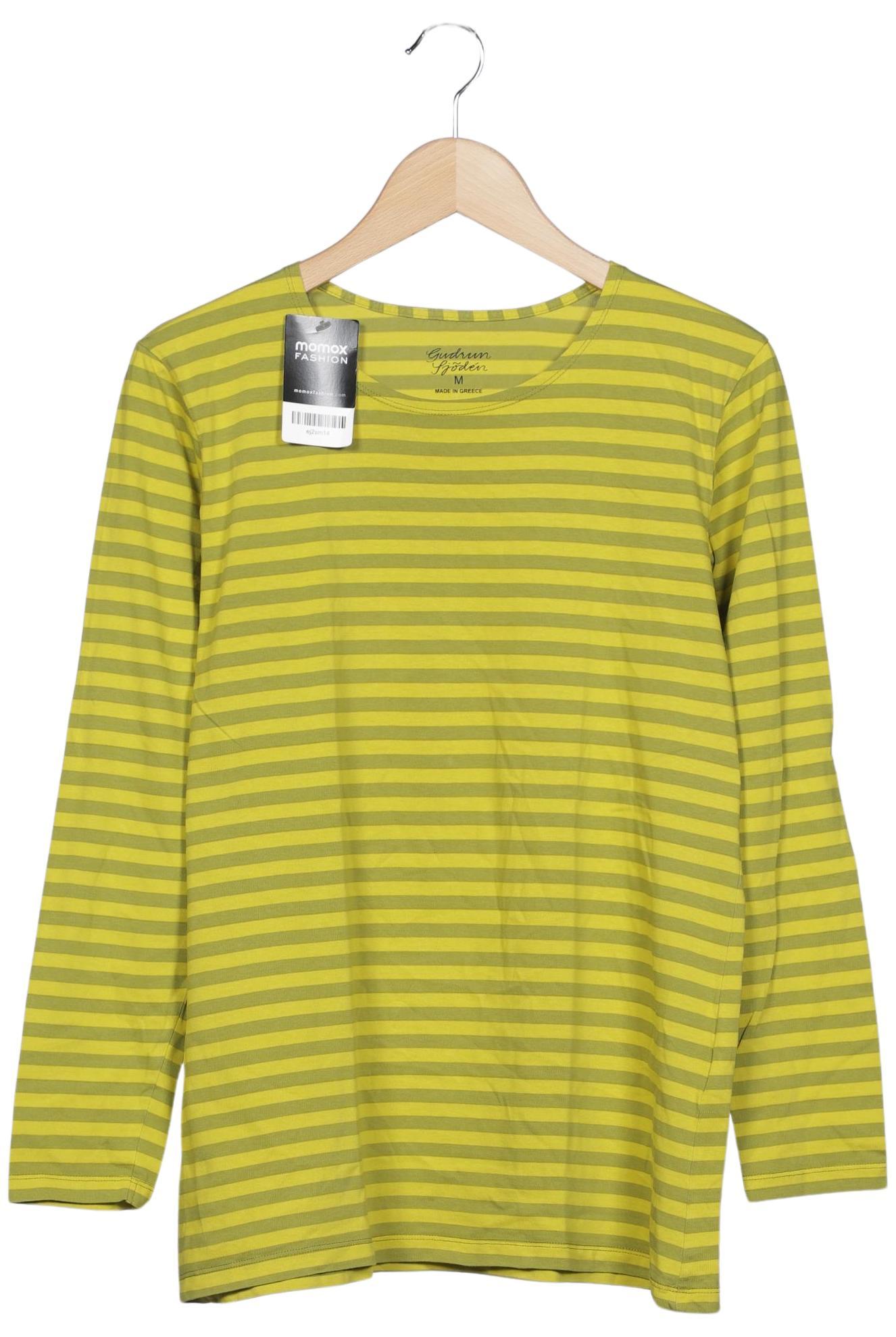 

Gudrun Sjödén Damen Langarmshirt, grün, Gr. 38