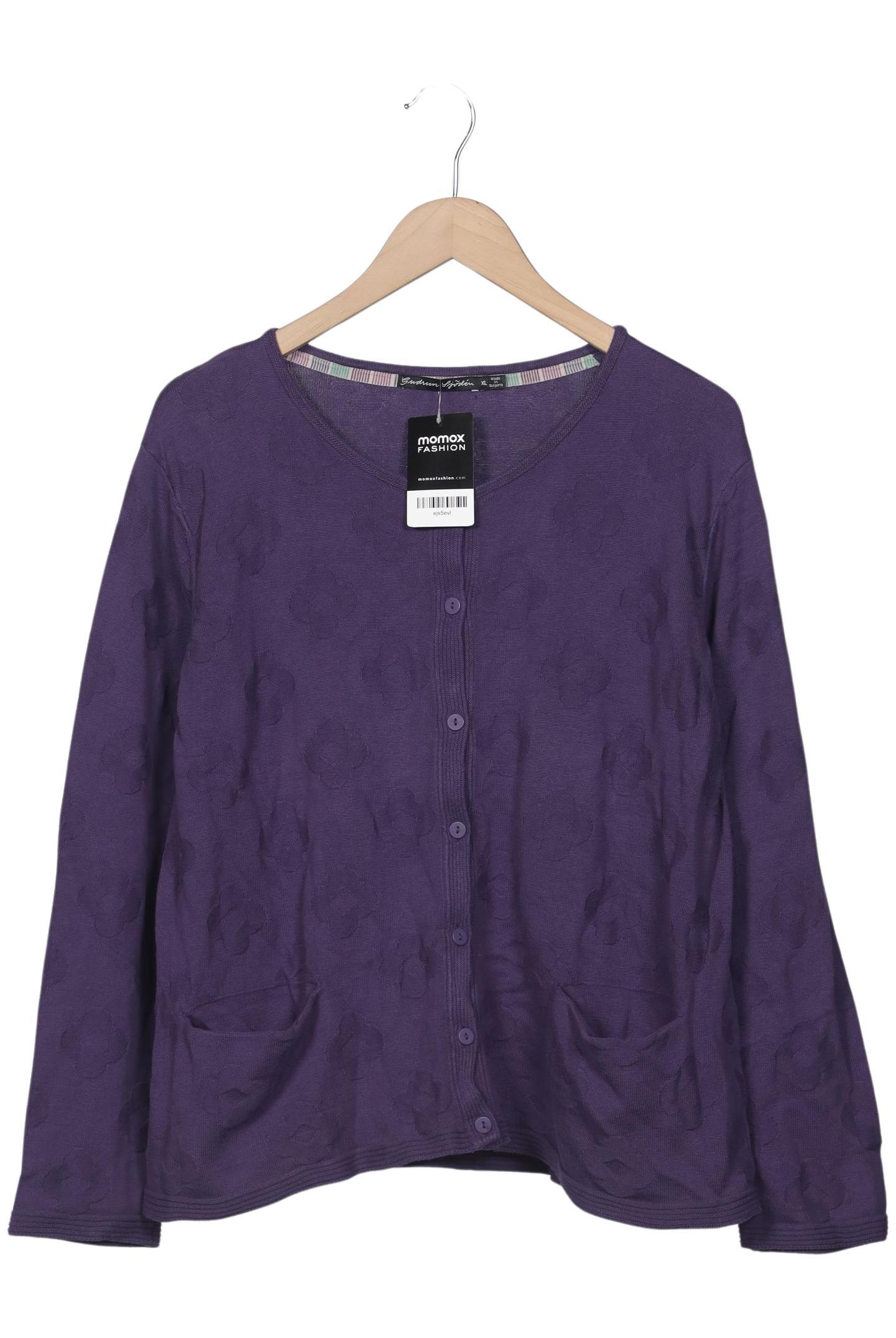 

Gudrun Sjödén Damen Strickjacke, flieder, Gr. 44
