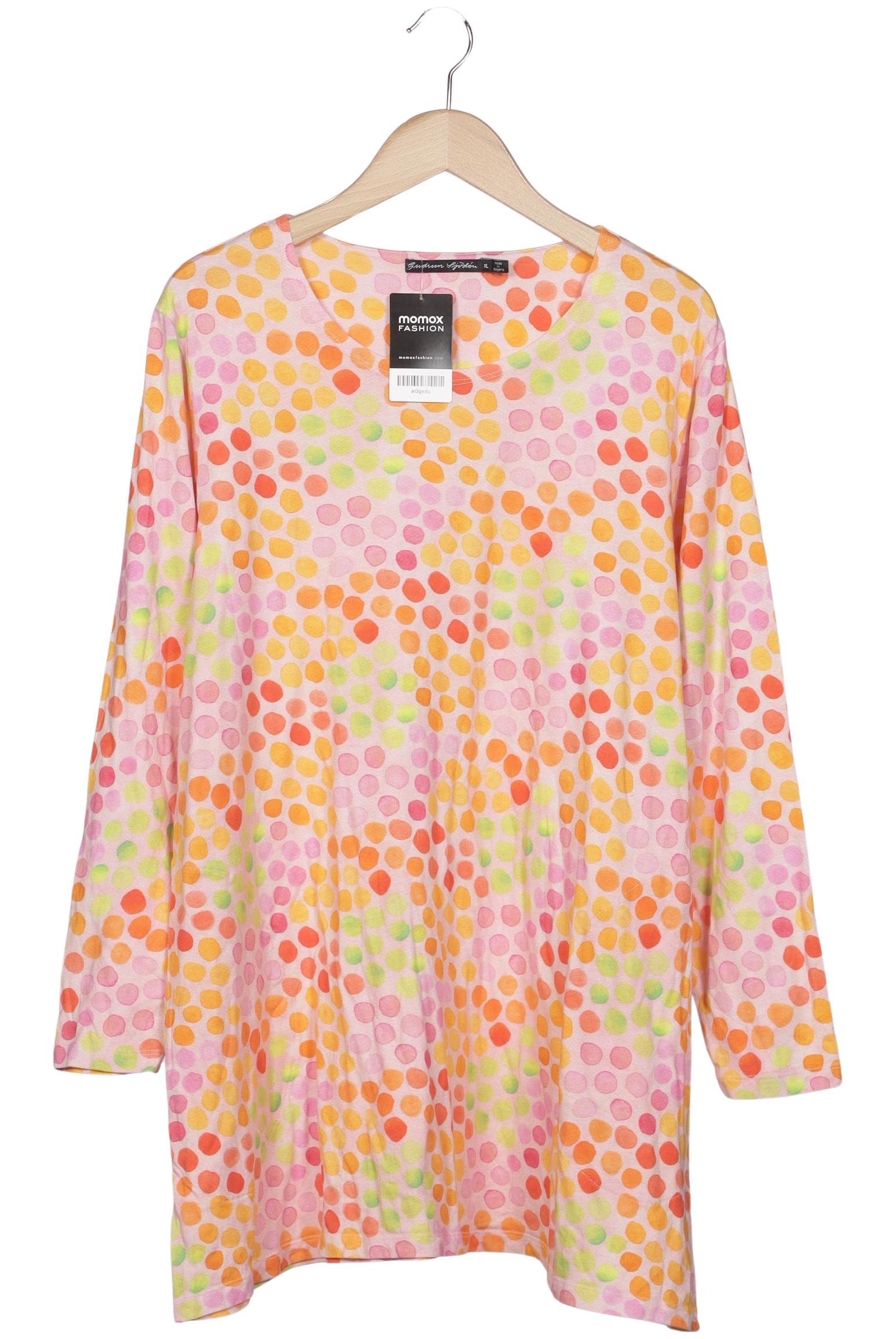 

Gudrun Sjödén Damen Langarmshirt, mehrfarbig, Gr. 44