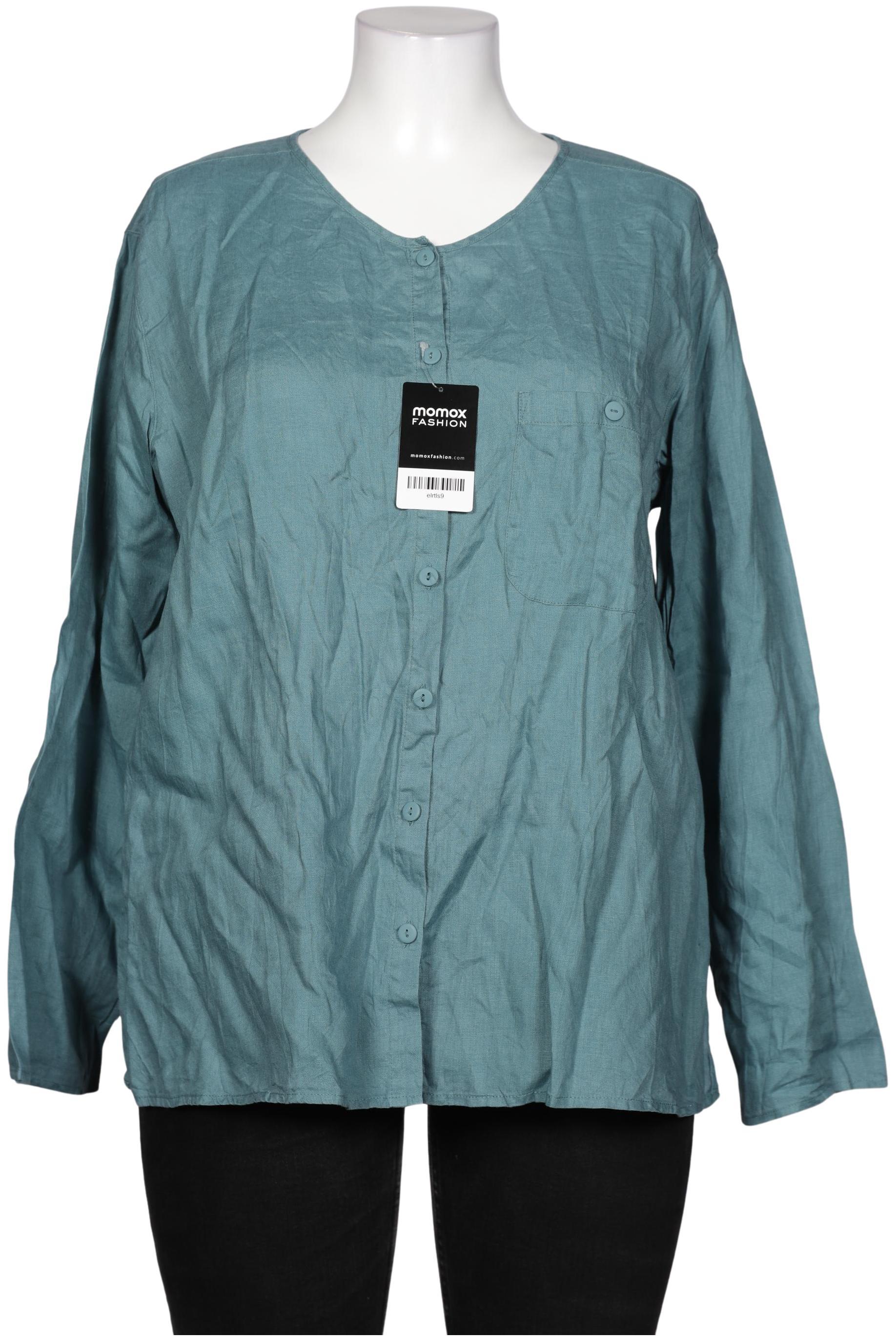 

Gudrun Sjödén Damen Bluse, türkis, Gr. 44