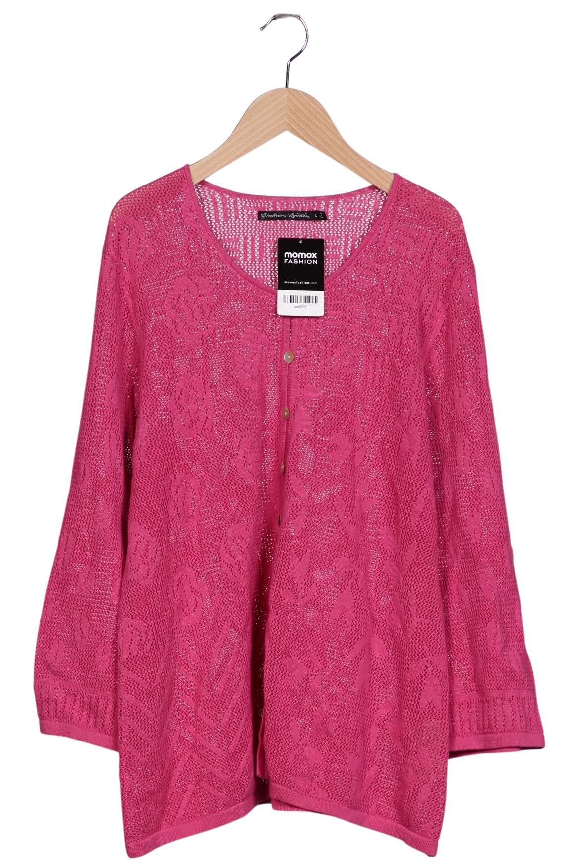 

Gudrun Sjödén Damen Strickjacke, pink, Gr. 42