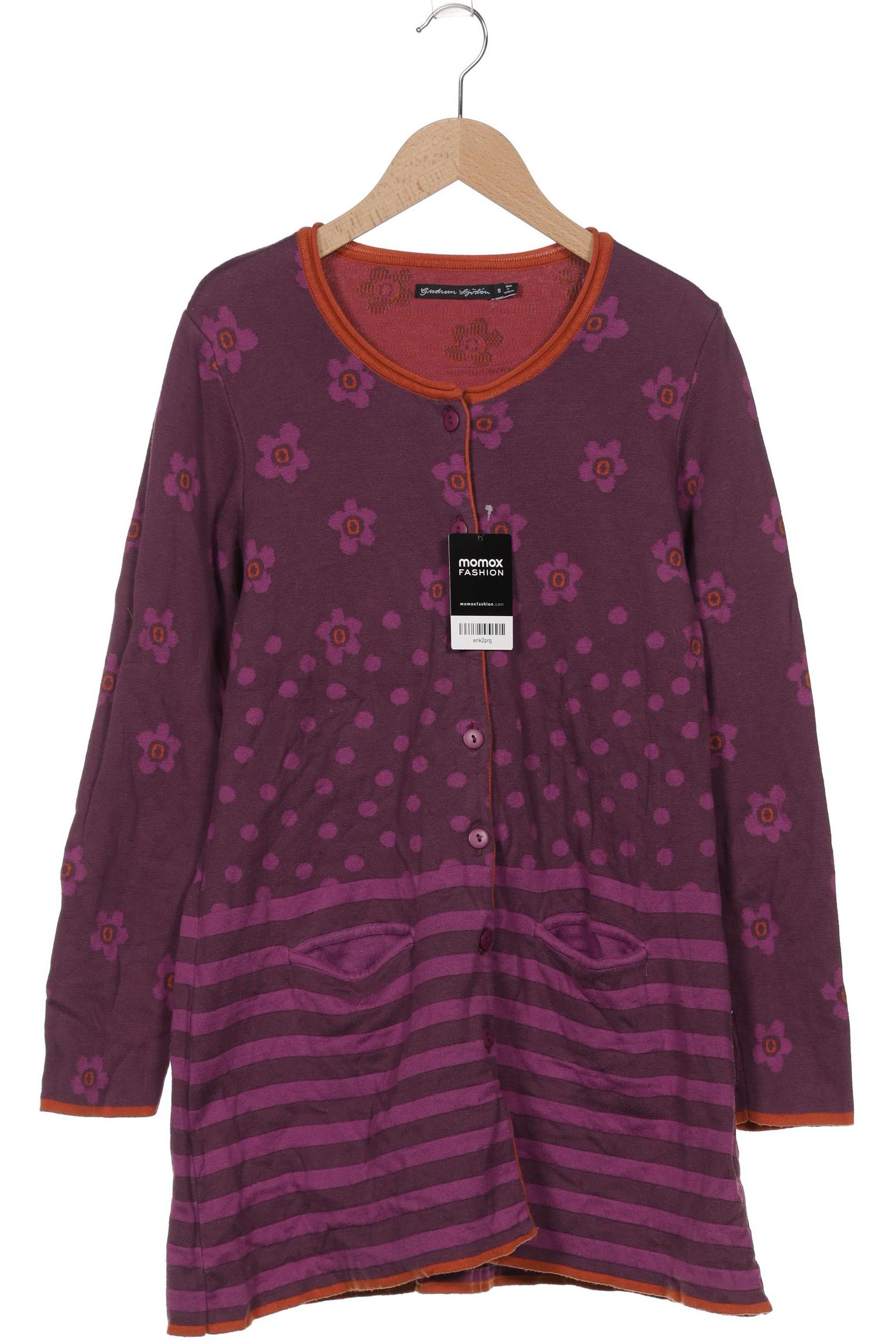 

Gudrun Sjödén Damen Strickjacke, flieder, Gr. 36
