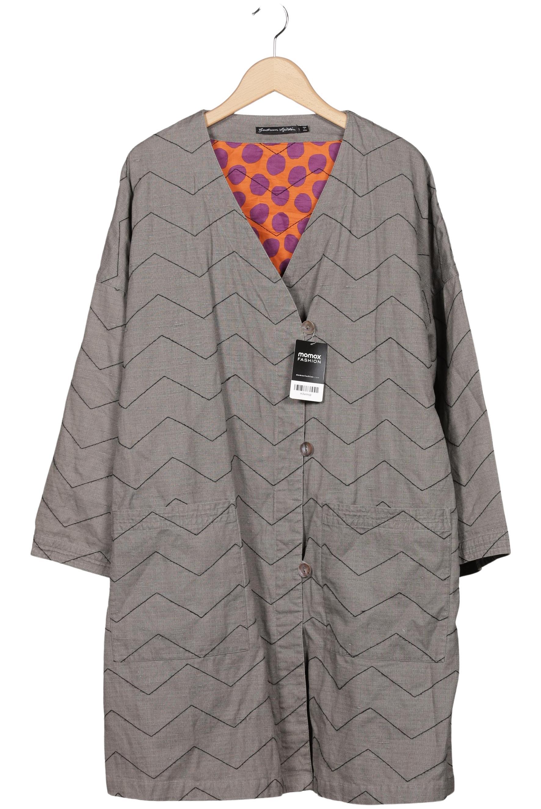 

Gudrun Sjödén Damen Mantel, grau, Gr. 42