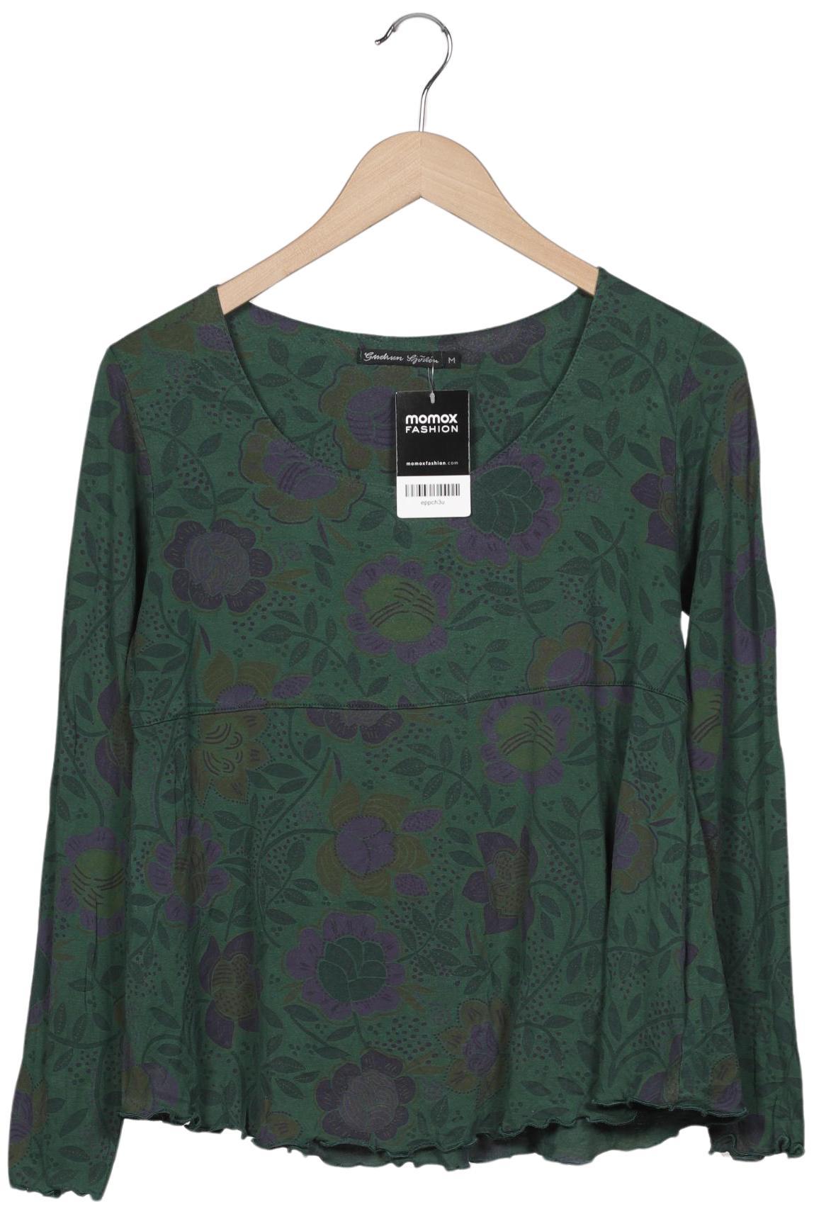 

Gudrun Sjödén Damen Langarmshirt, grün, Gr. 38