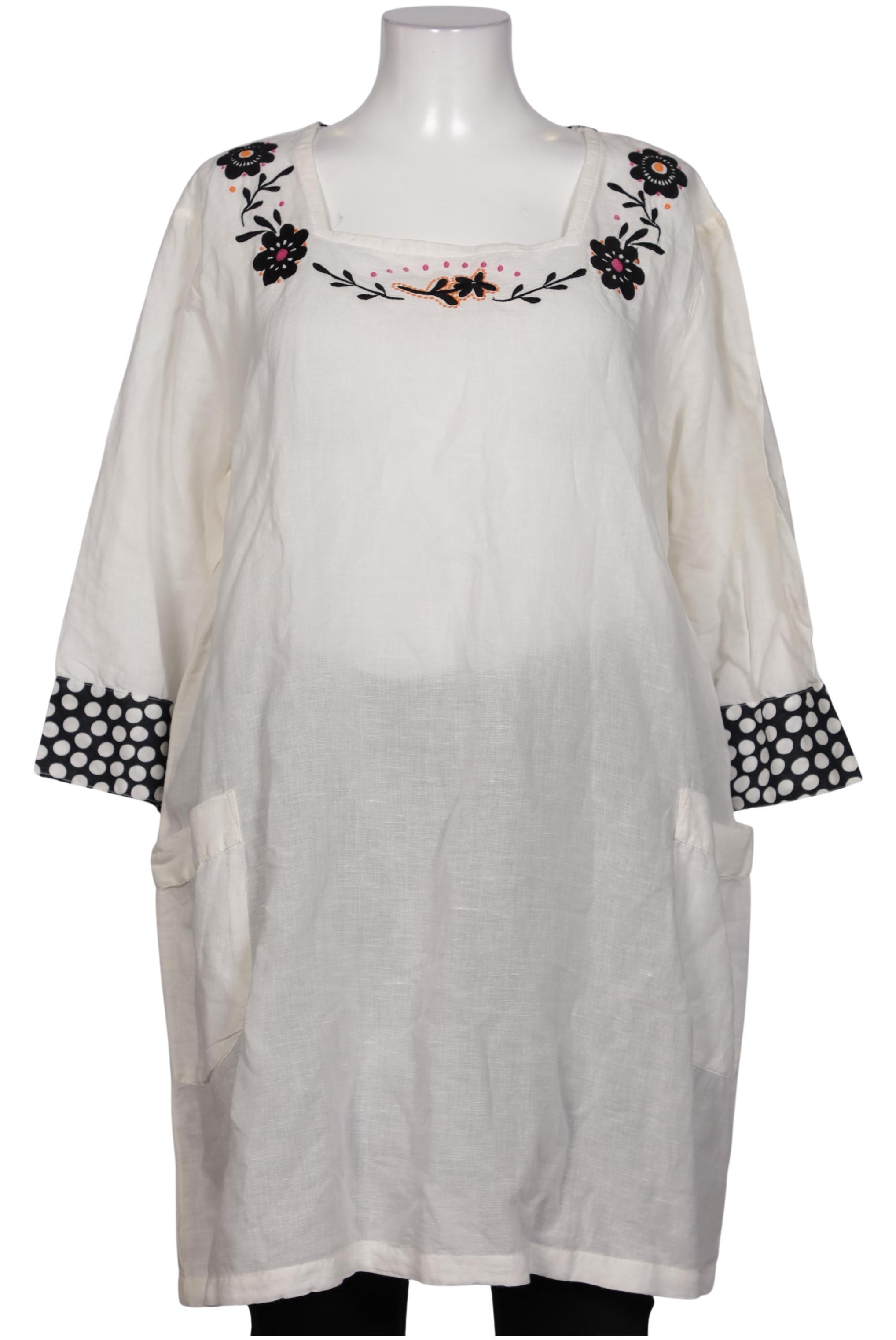 

Gudrun Sjödén Damen Bluse, cremeweiß, Gr. 44