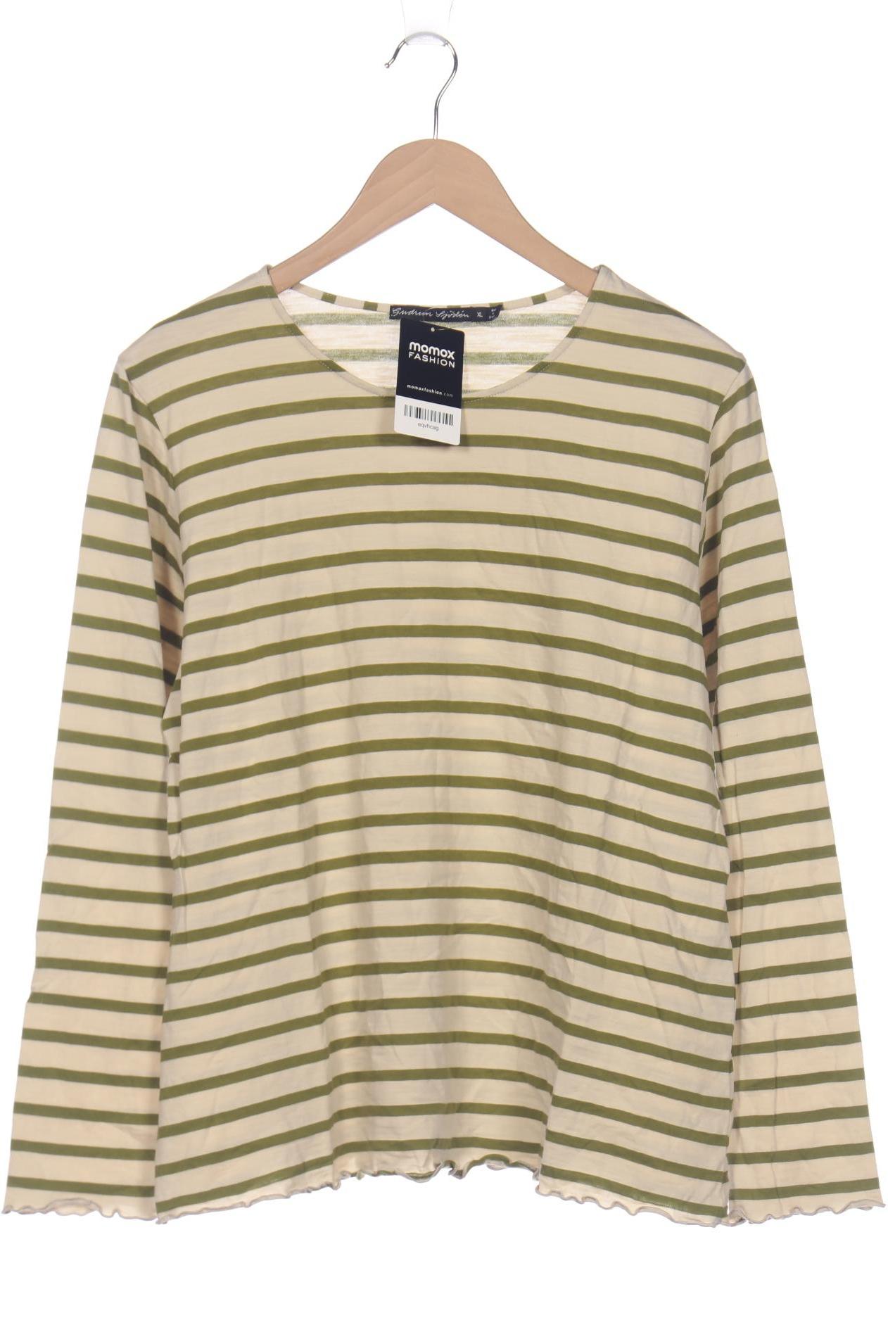

Gudrun Sjödén Damen Langarmshirt, grün, Gr. 44