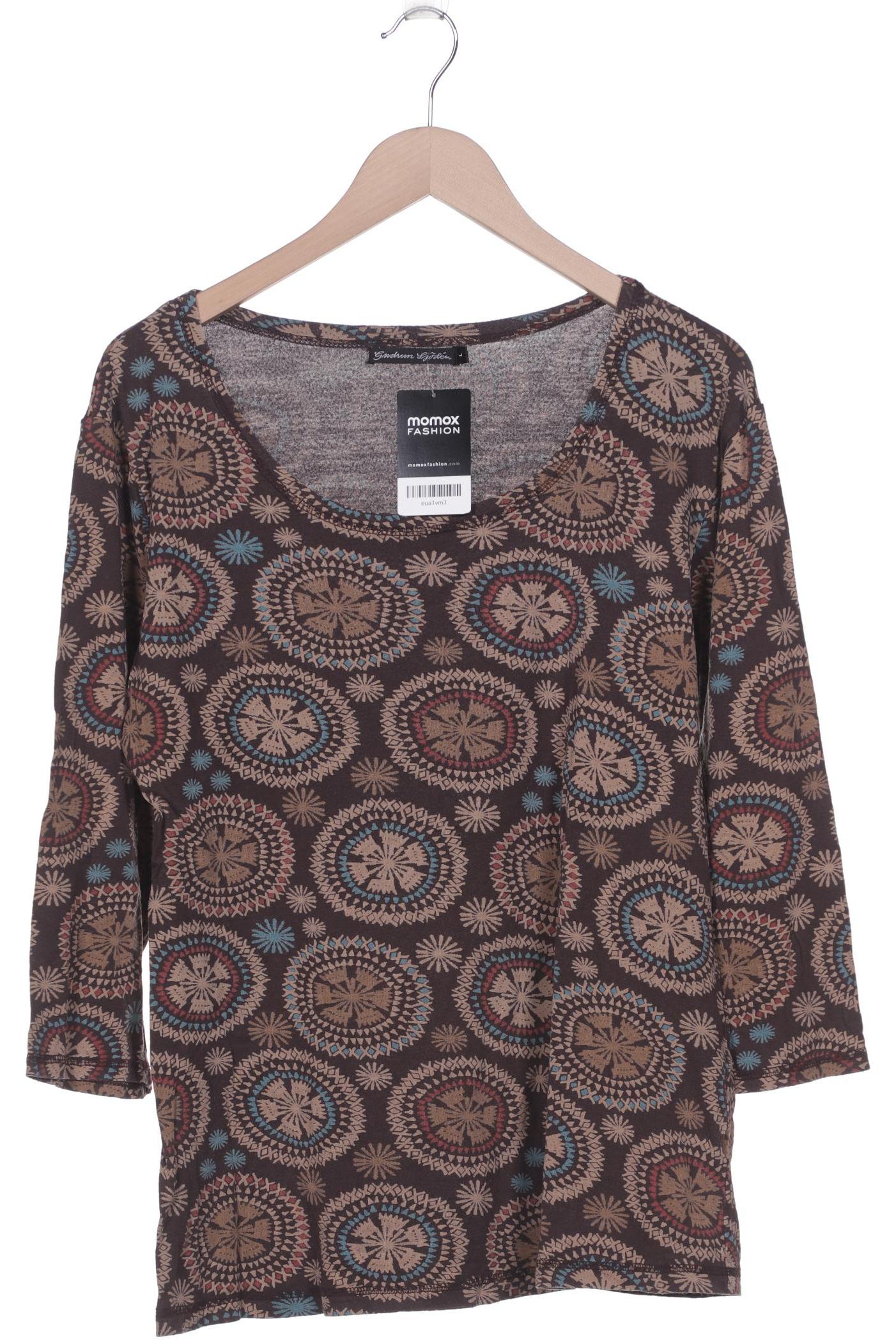 

Gudrun Sjödén Damen Langarmshirt, braun