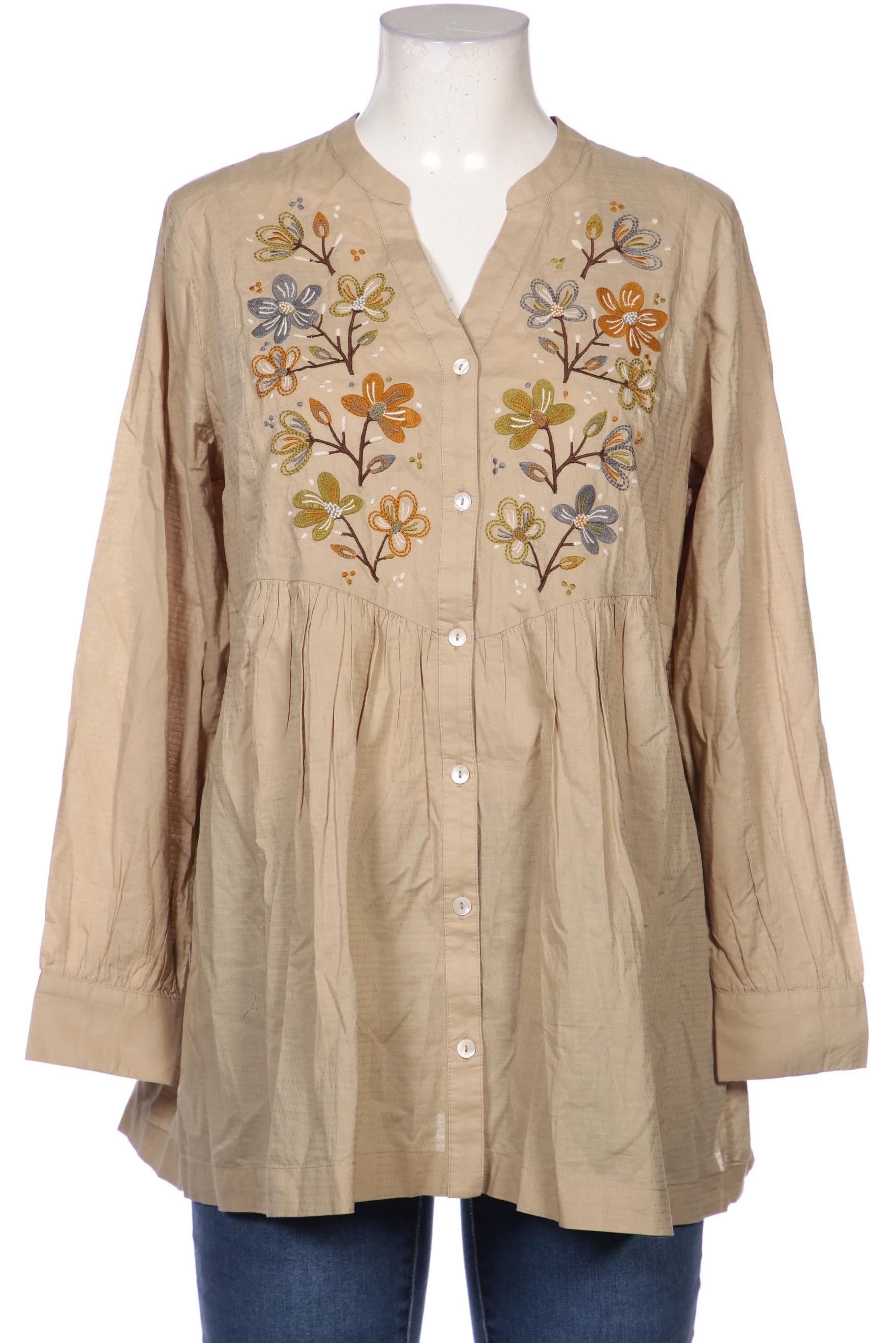 

Gudrun Sjödén Damen Bluse, beige, Gr. 38