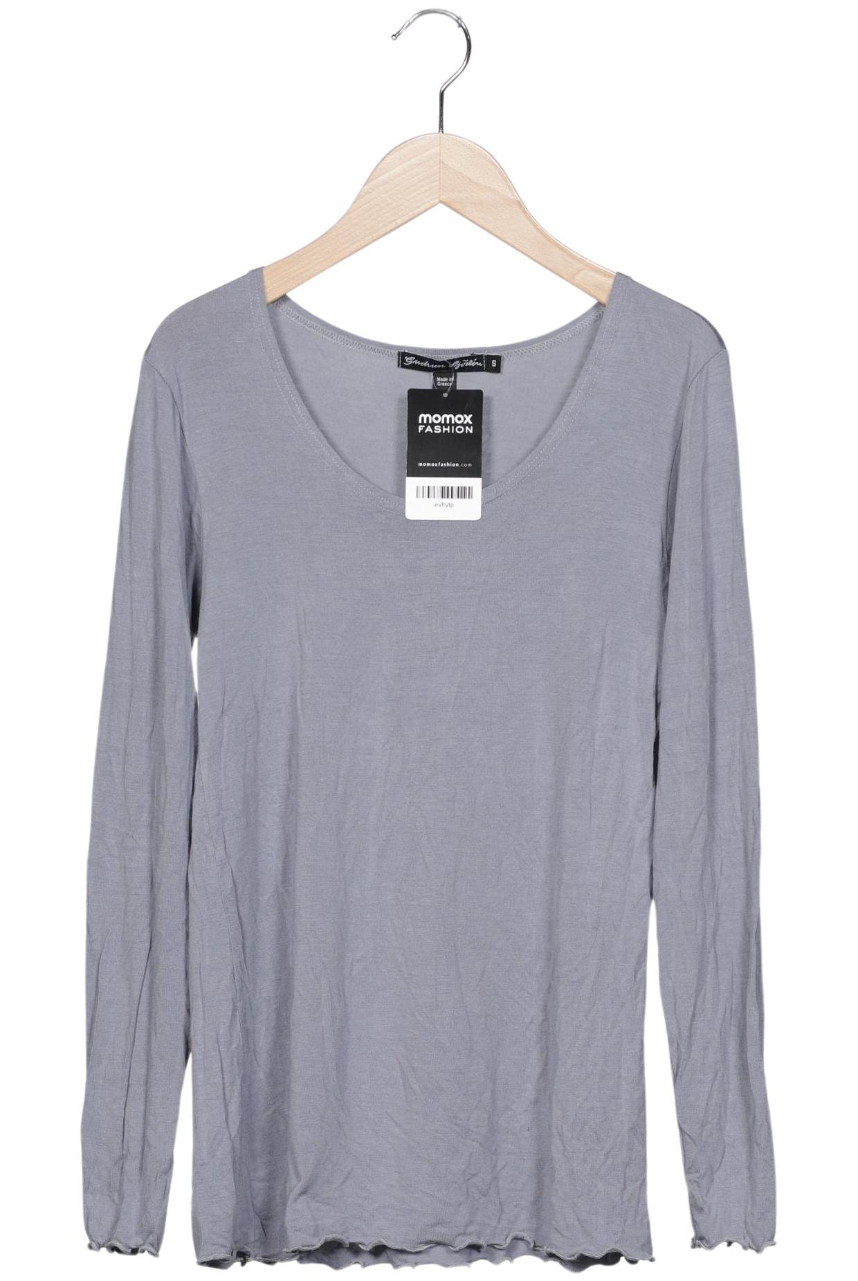 

Gudrun Sjödén Damen Langarmshirt, grau, Gr. 36