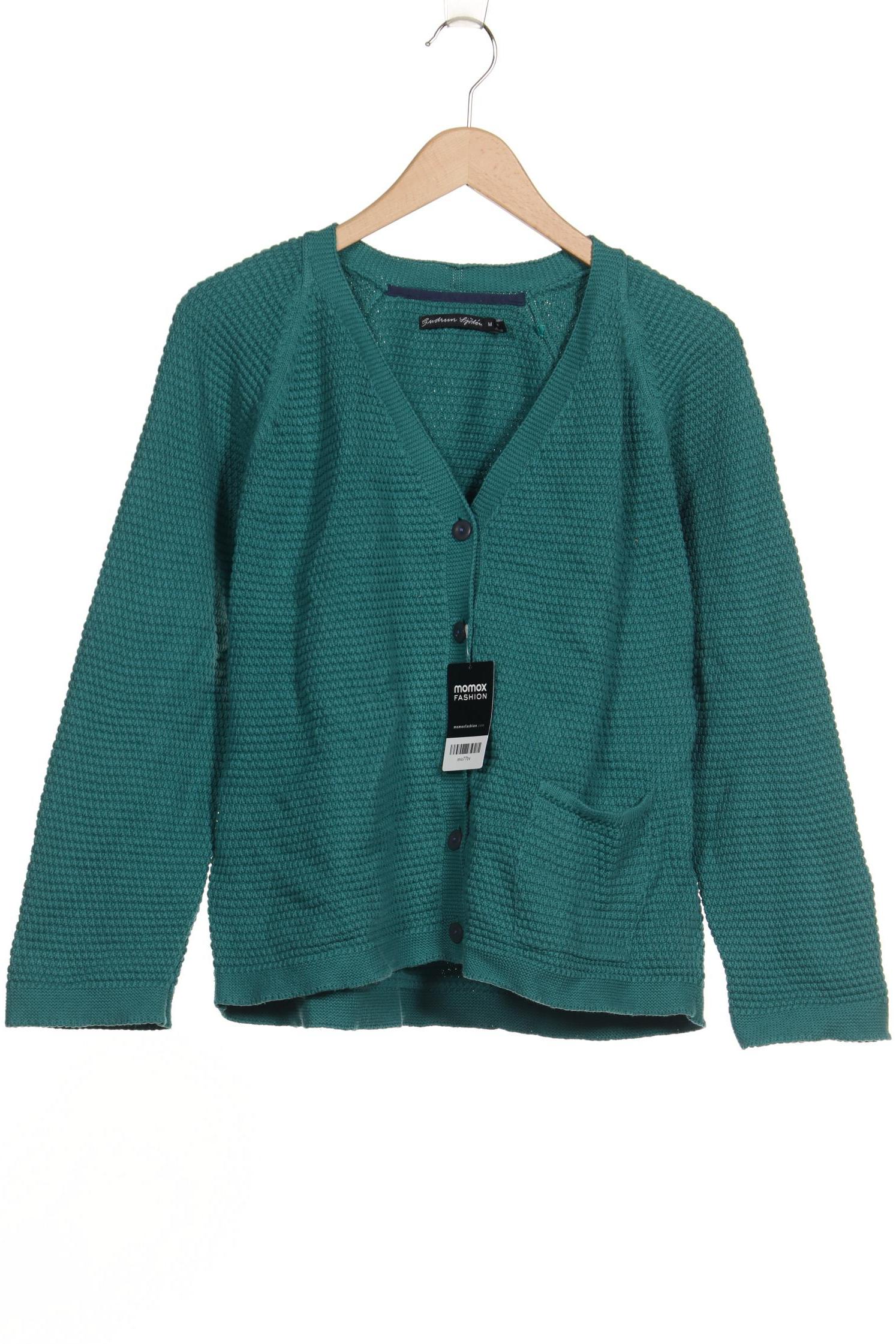 

Gudrun Sjödén Damen Strickjacke, türkis, Gr. 38
