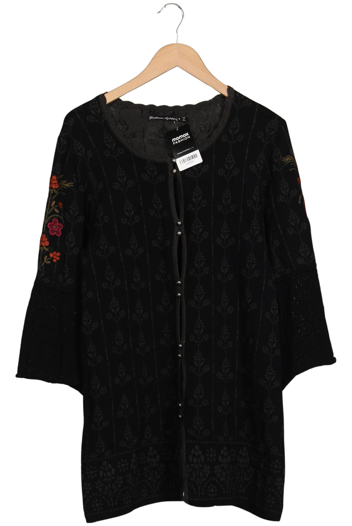 

Gudrun Sjödén Damen Strickjacke, schwarz, Gr. 38