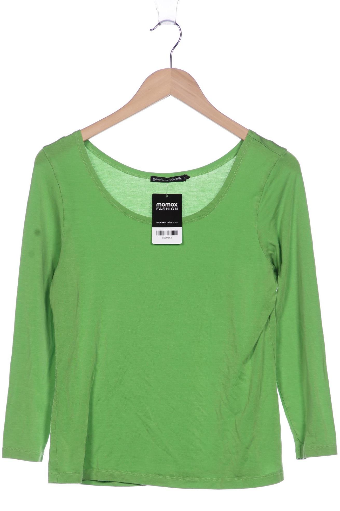 

Gudrun Sjödén Damen Langarmshirt, grün, Gr. 38