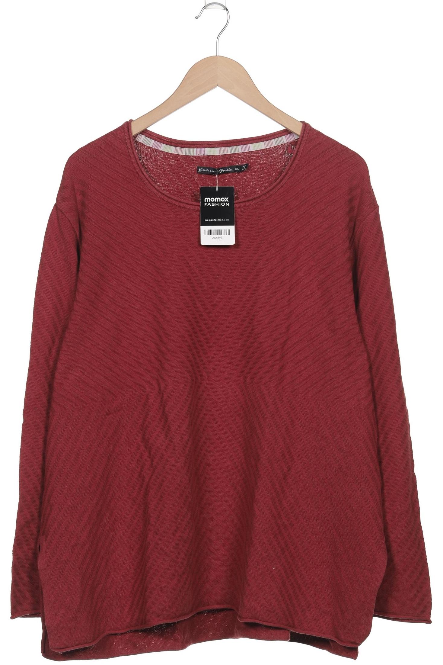 

Gudrun Sjödén Damen Pullover, rot, Gr. 46