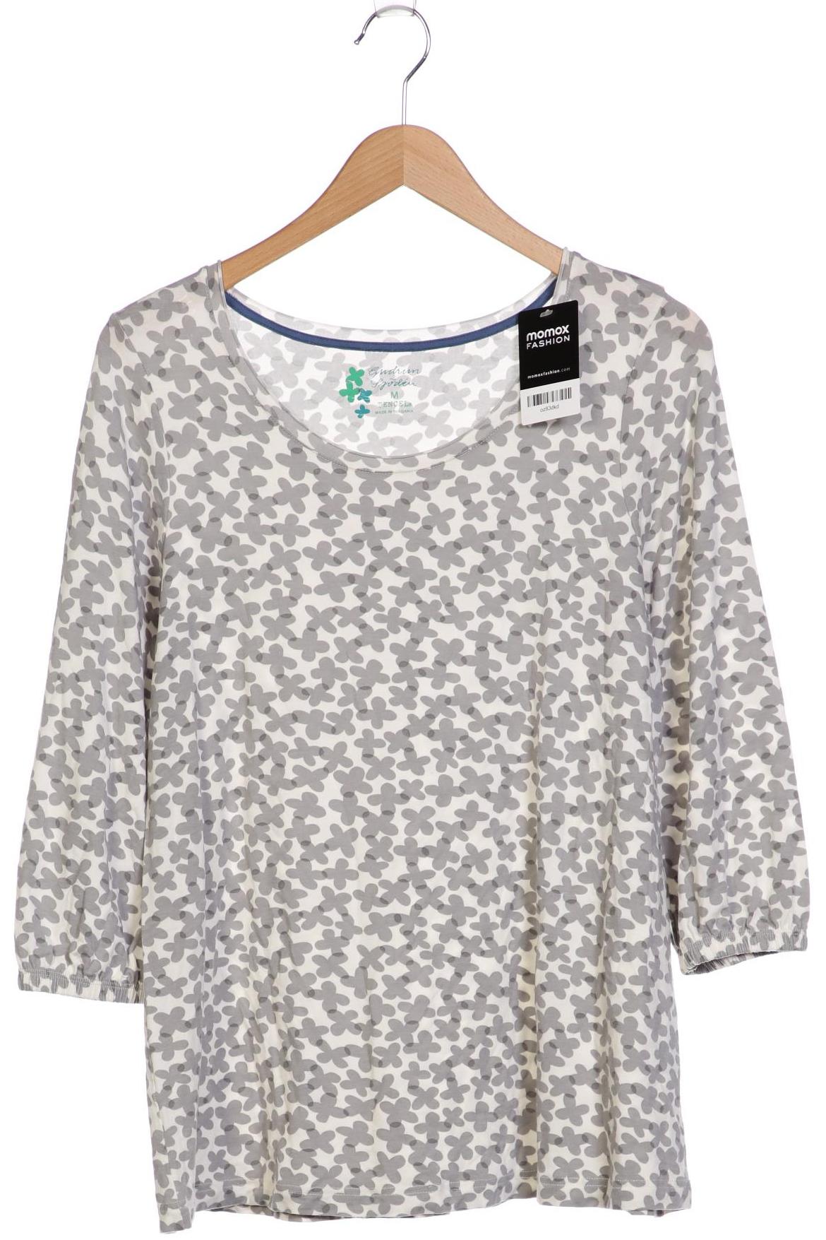 

Gudrun Sjödén Damen Langarmshirt, grau, Gr. 38