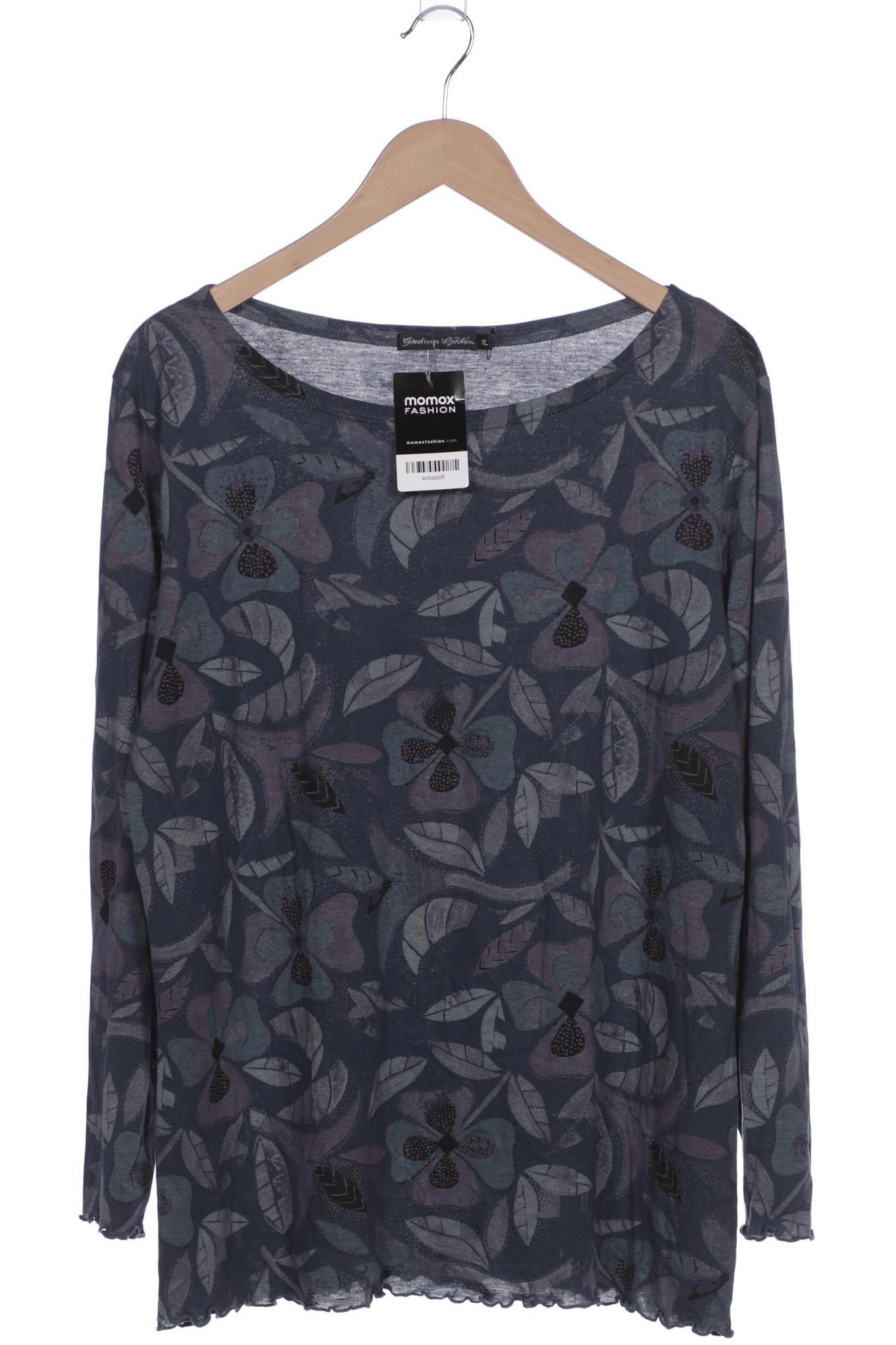 

Gudrun Sjödén Damen Langarmshirt, marineblau, Gr. 44