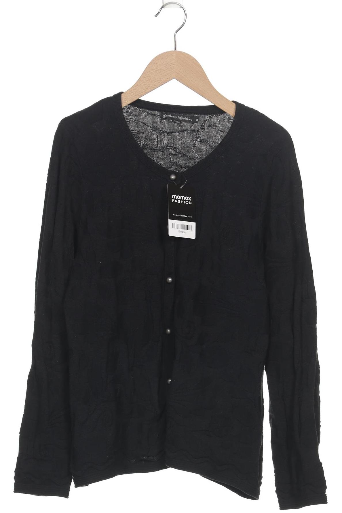 

Gudrun Sjödén Damen Strickjacke, schwarz, Gr. 36