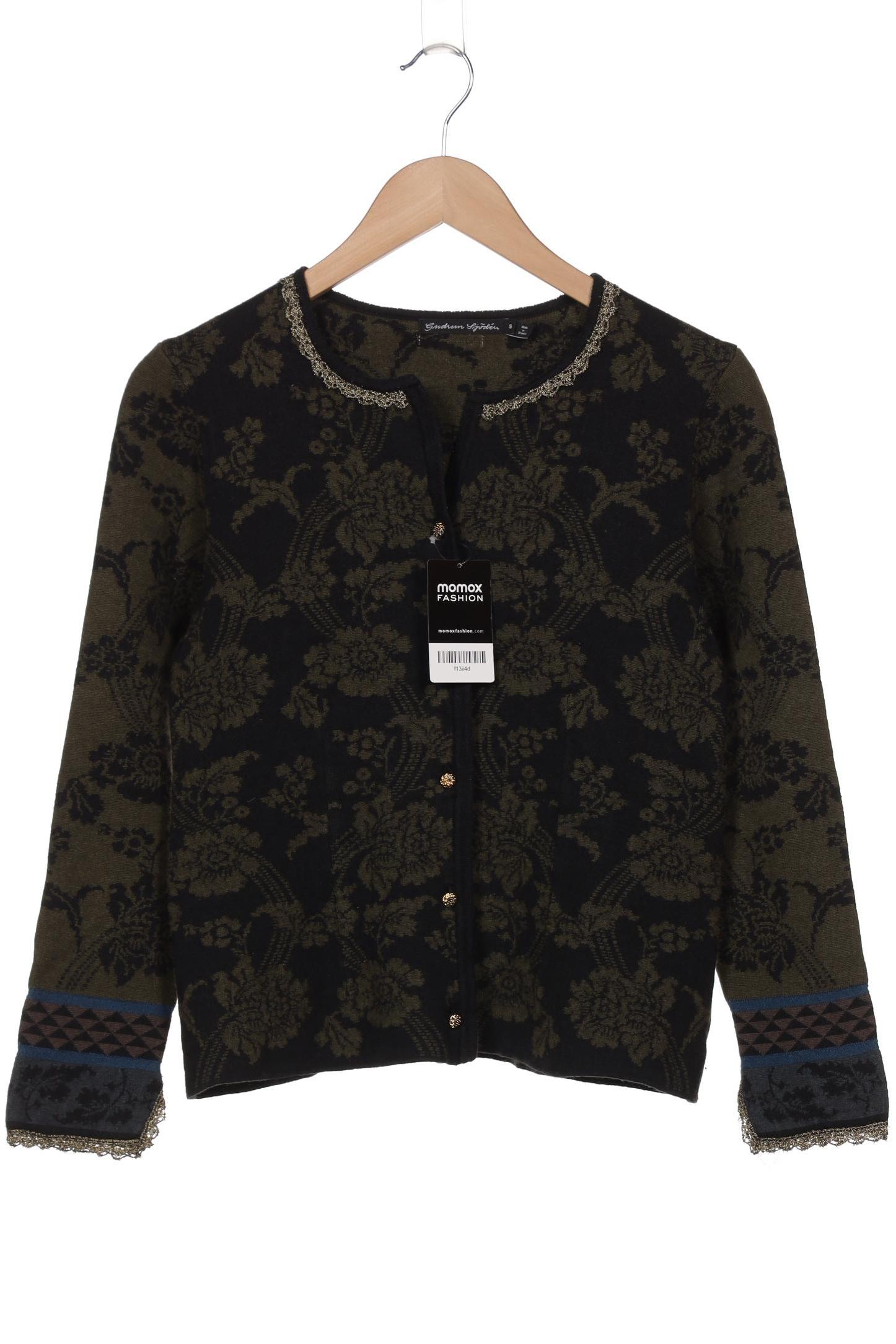 

Gudrun Sjödén Damen Strickjacke, grün, Gr. 36